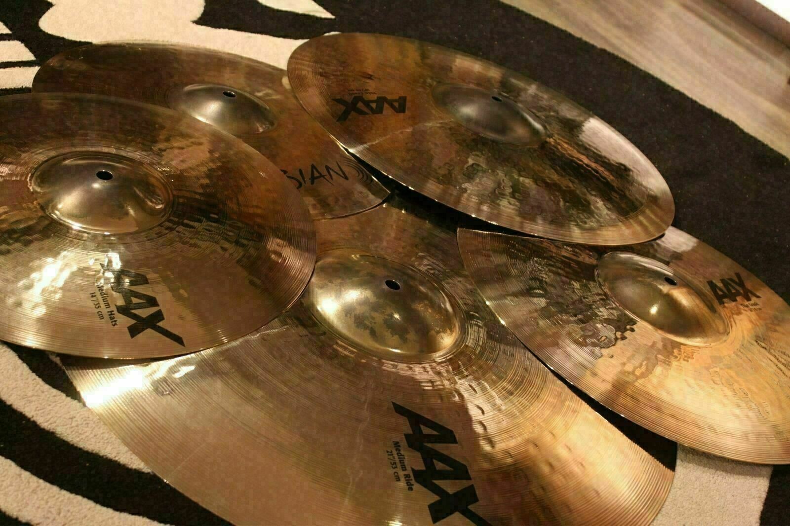 Sabian AAX Performance Cymbal Pack (14-16-18-21) - Used