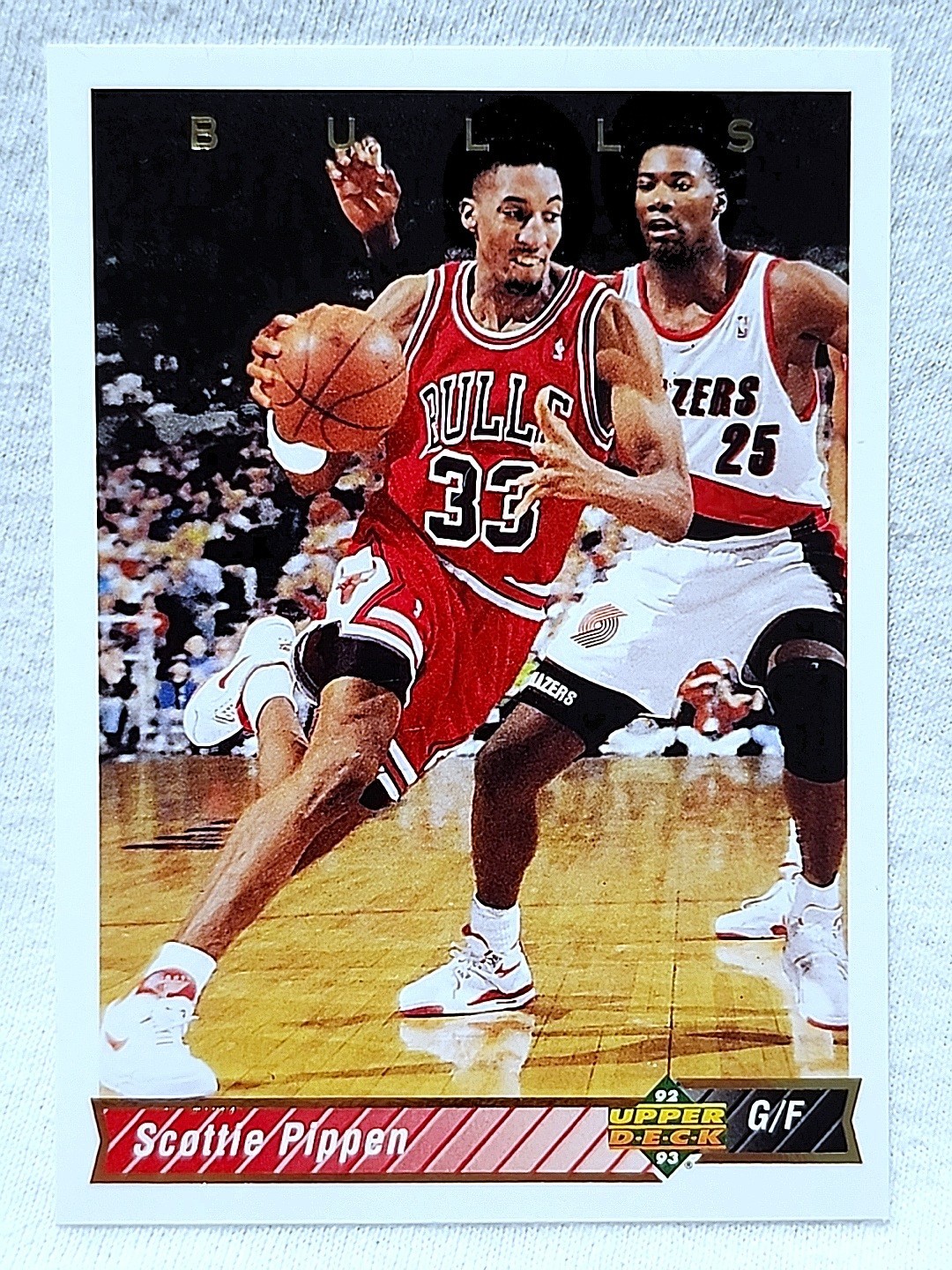 1992-93 Upper Deck Scottie Pippen #133 Chicago Bulls 1992-93 Upper Deck Scottie Pippen #133 Chicago Bulls