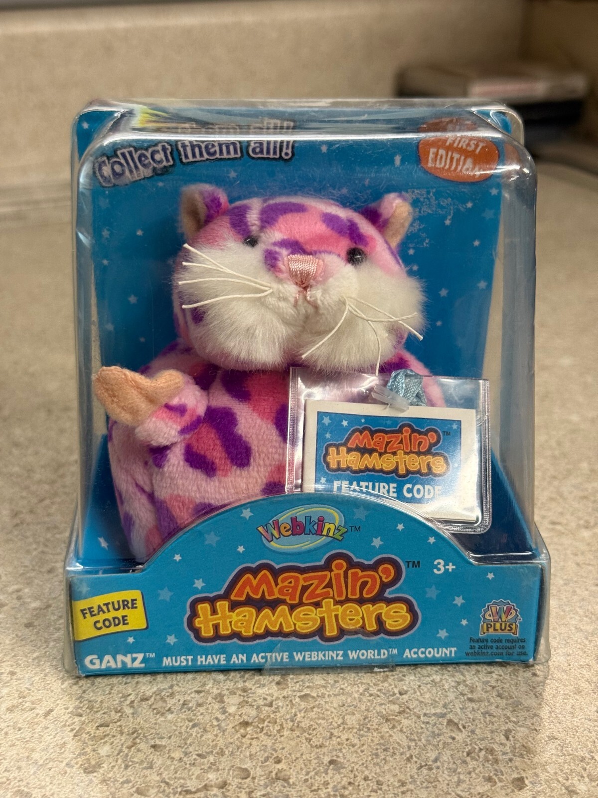 Webkinz Mazin\' Hamsters Pixie Soft Plush Animal With Online Code Ganz New Webkinz Mazin\' Hamsters Pixie Soft Plush Animal With Online Code Ganz New