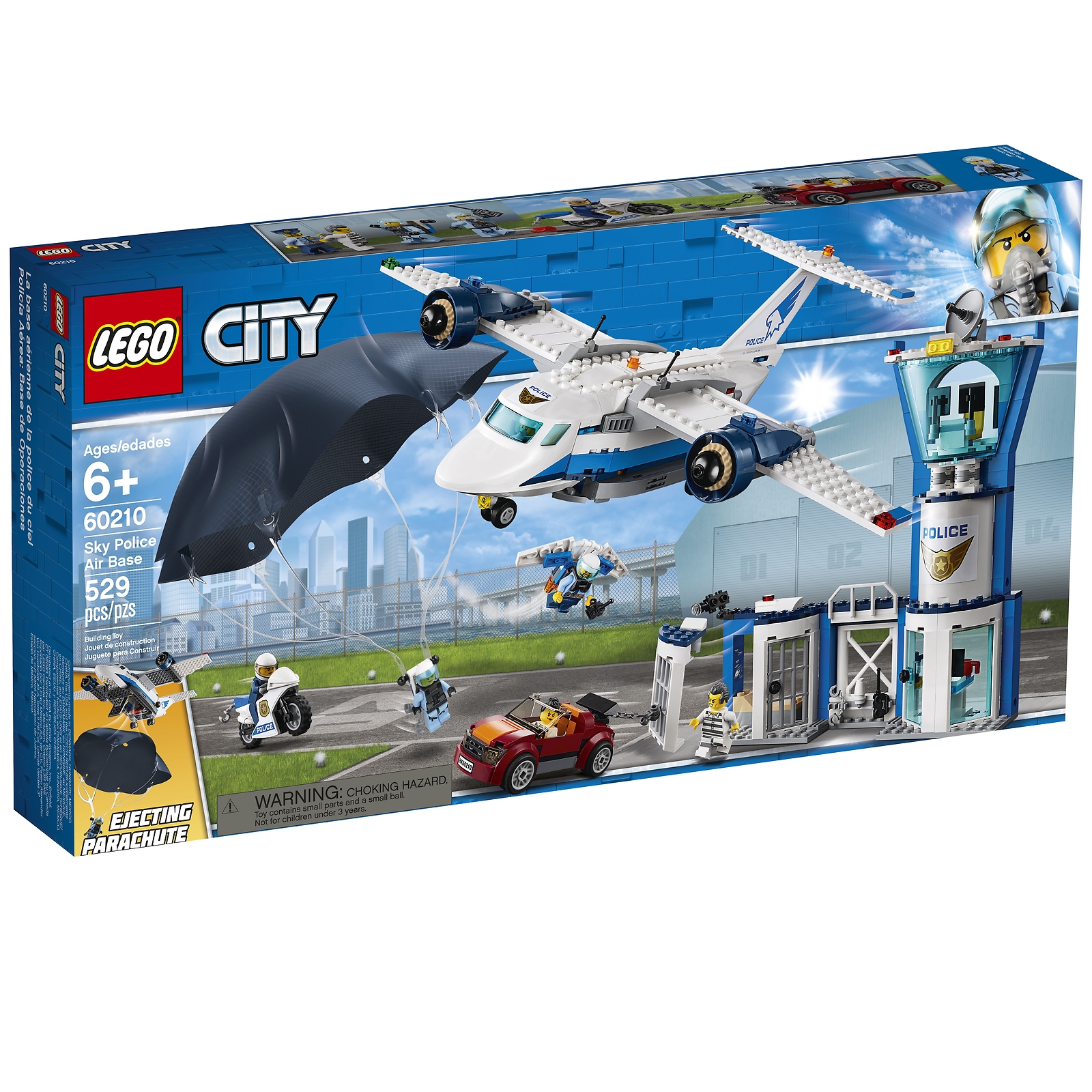 Lego City: 60210 Sky Police Air Base Brand New Sealed - Retired