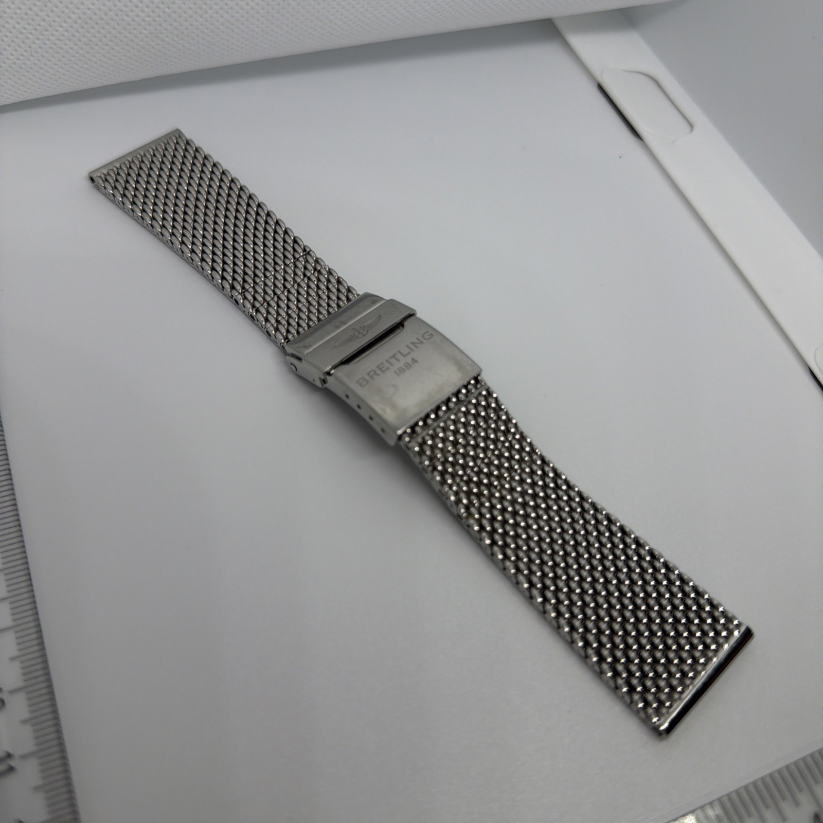 Genuine Breitling 152A 24mm Mesh Bracelet Superocean Heritage AB2020 OEM