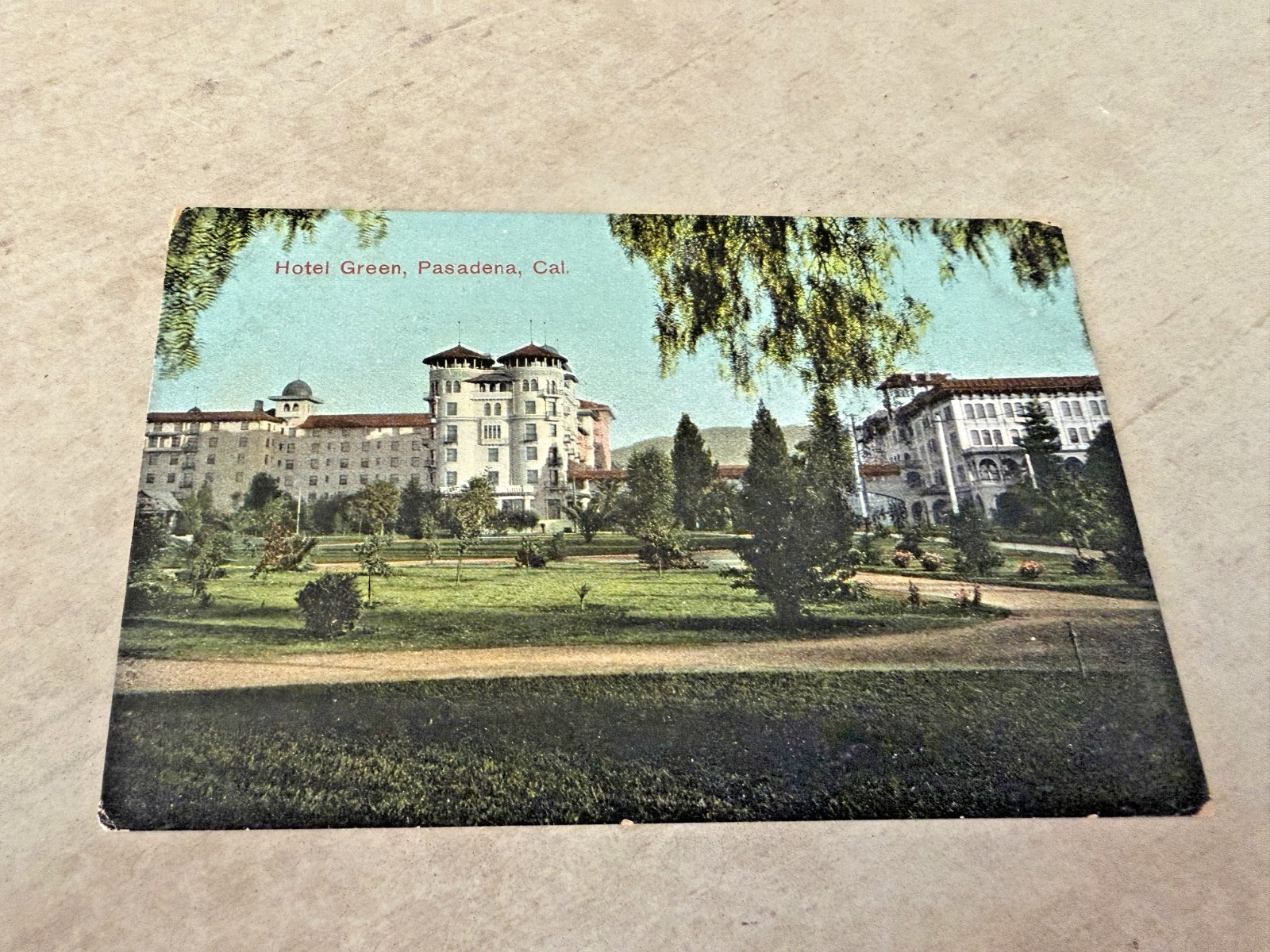Hotel Green Pasadena CA Postcard Unposted Hotel Green Pasadena CA Postcard Unposted