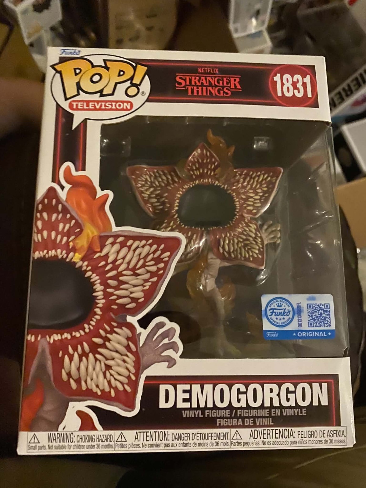 Demogorgon #1831 ~ Funko Pop Television Netflix Stranger Things Premium
