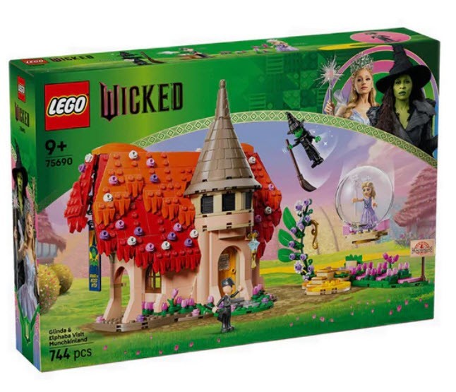 LEGO Wicked Munchkinland Glinda and Elphaba 75690 LEGO Wicked Munchkinland Glinda and Elphaba 75690