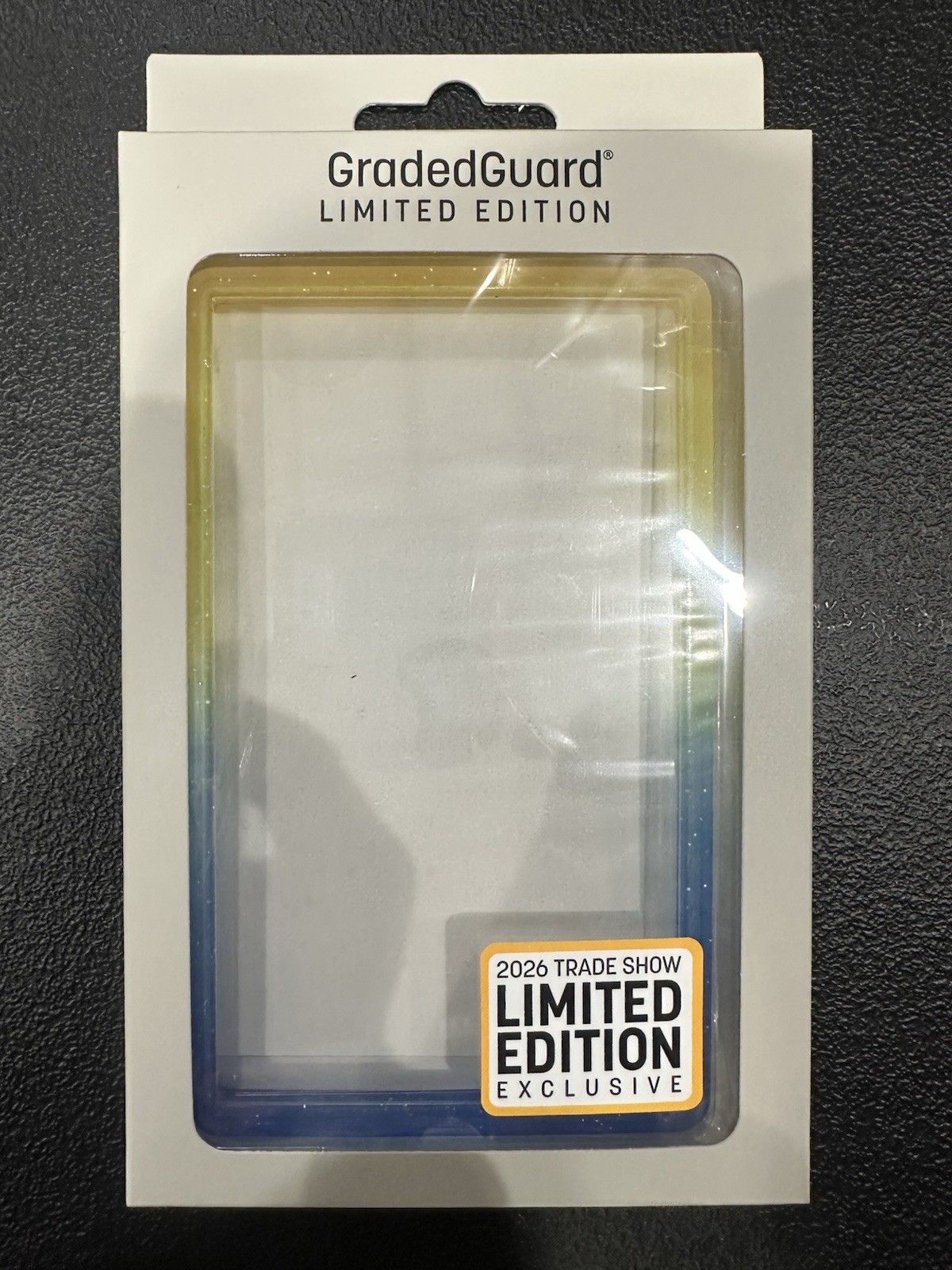GradedGuard Sonic Limited Edition Blue Yellow PSA Graded Card Slab Guard