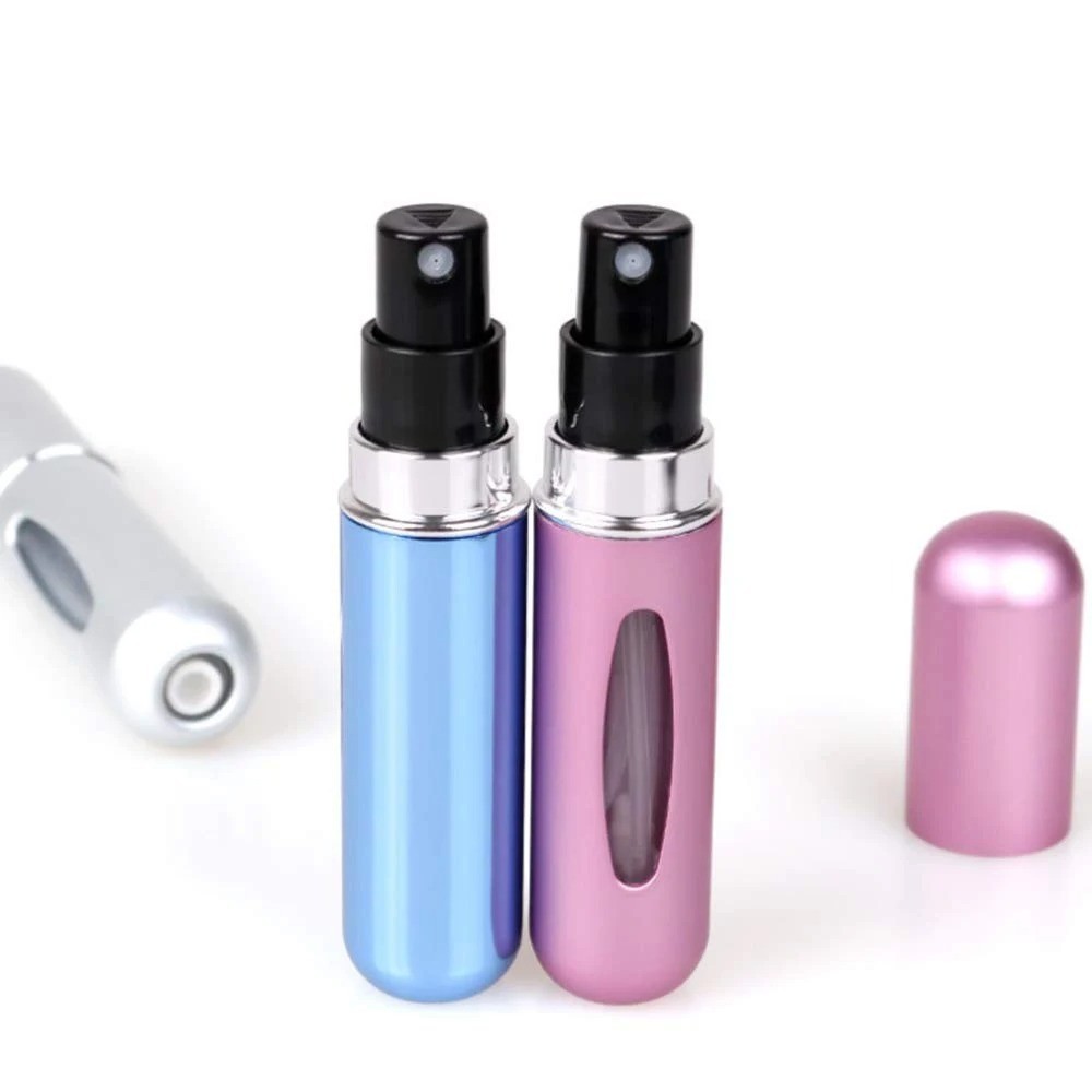 5/8ML Mini Refillable Perfume Atomizer Bottle Travel Portable Spray Pump Case US 5/8ML Mini Refillable Perfume Atomizer Bottle Travel Portable Spray Pump Case US