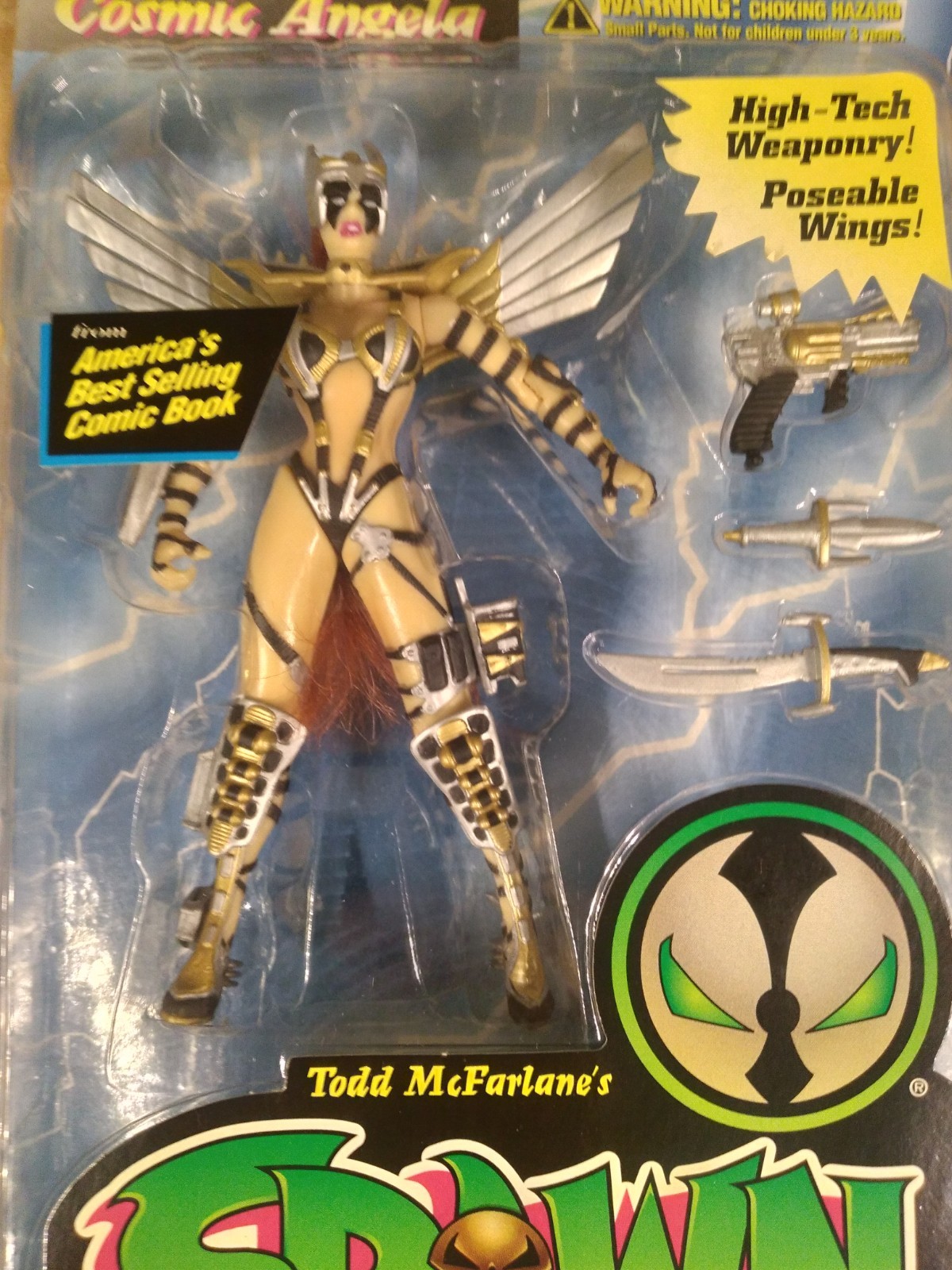 McFarlane Toys Spawn Deluxe Edition Angela Action Figure Poseable w/ Wings McFarlane Toys Spawn Deluxe Edition Angela Action Figure Poseable w/ Wings