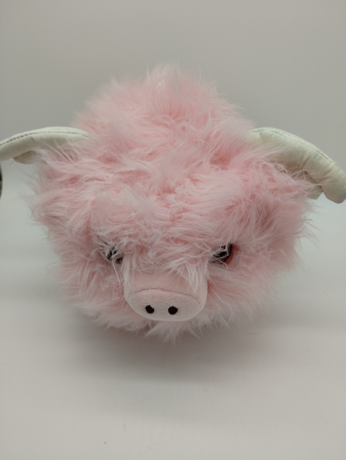 Flying Pink Shaggy Pig Plush Stuffed Animal Kelly Toy Flying Pink Shaggy Pig Plush Stuffed Animal Kelly Toy