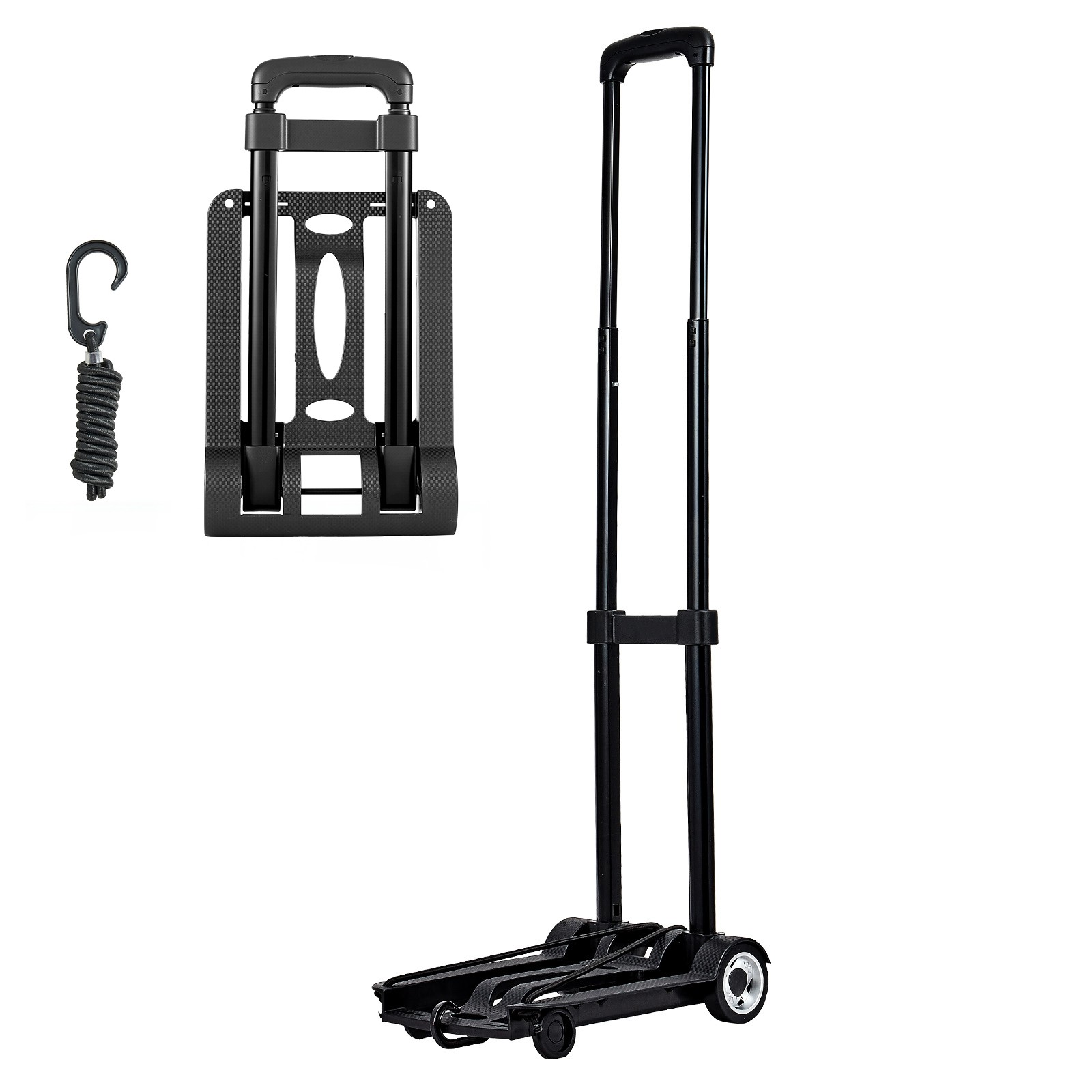 Uimoso Folding Hand Truck 110 lbs Capacity Cart for Transporting Items