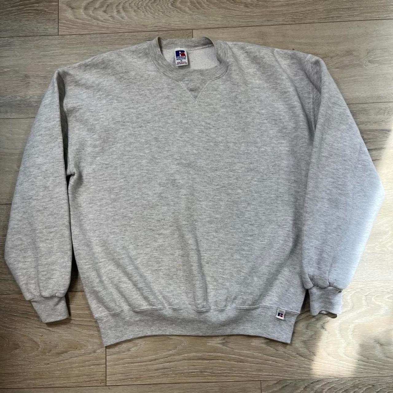 Vintage Russell Athletic Crewneck Sweatshirt Gray XL Vintage Russell Athletic Crewneck Sweatshirt Gray XL