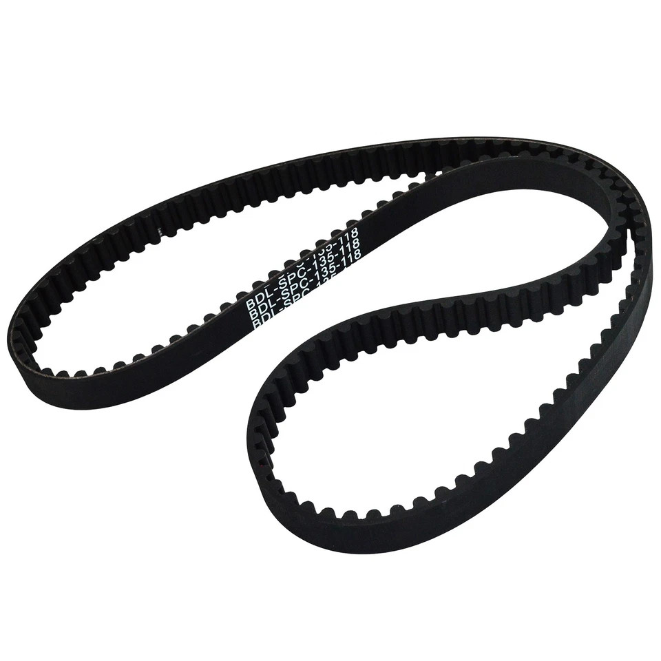 Carbon Fiber Rear Drive Belt 135 Tooth 1-1/8 Carbon Fiber Rear Drive Belt 135 Tooth 1-1/8