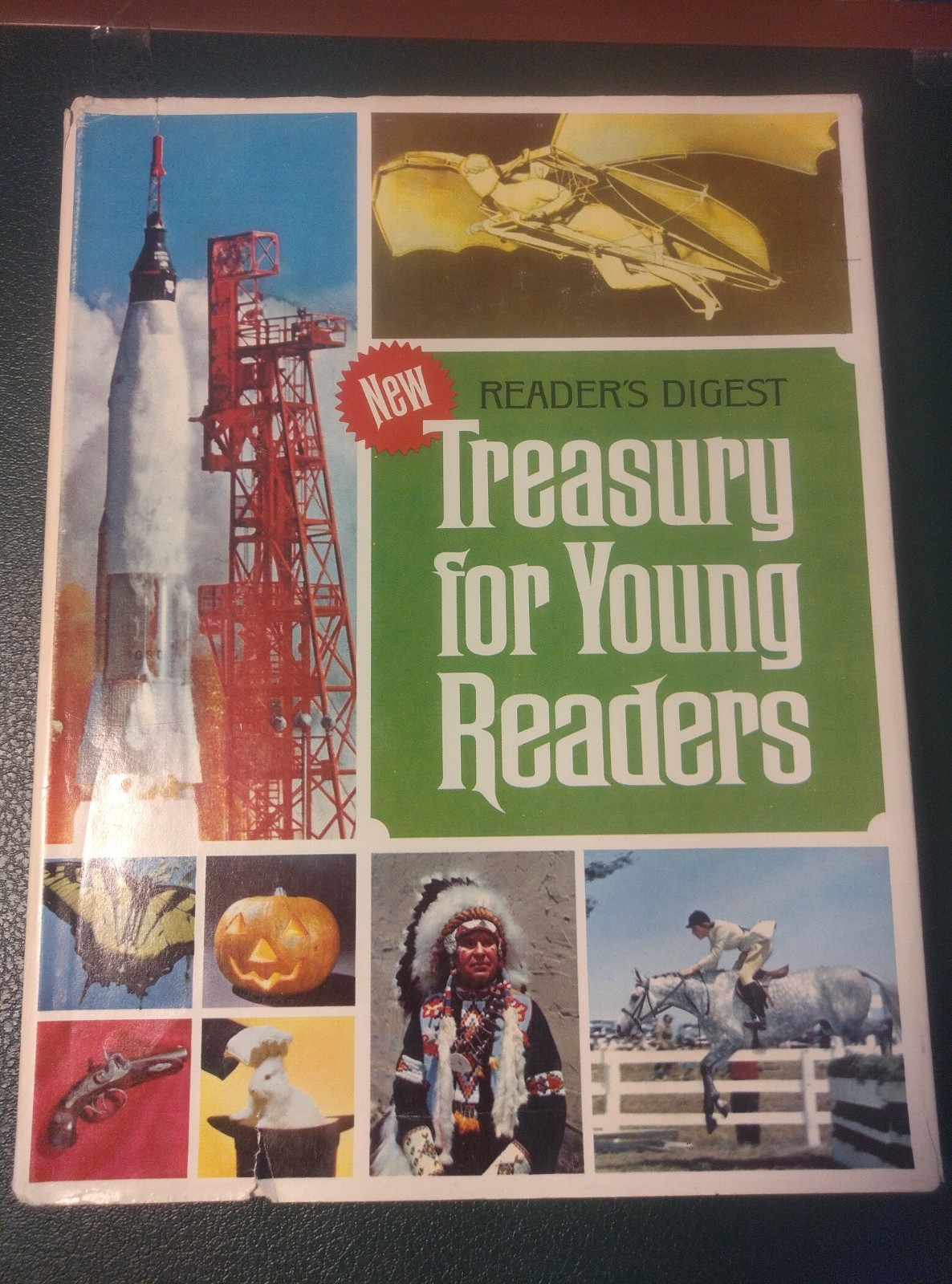 Vintage 1963 Reader's Digest New Treasury for Young Readers Hardcover with DJ...