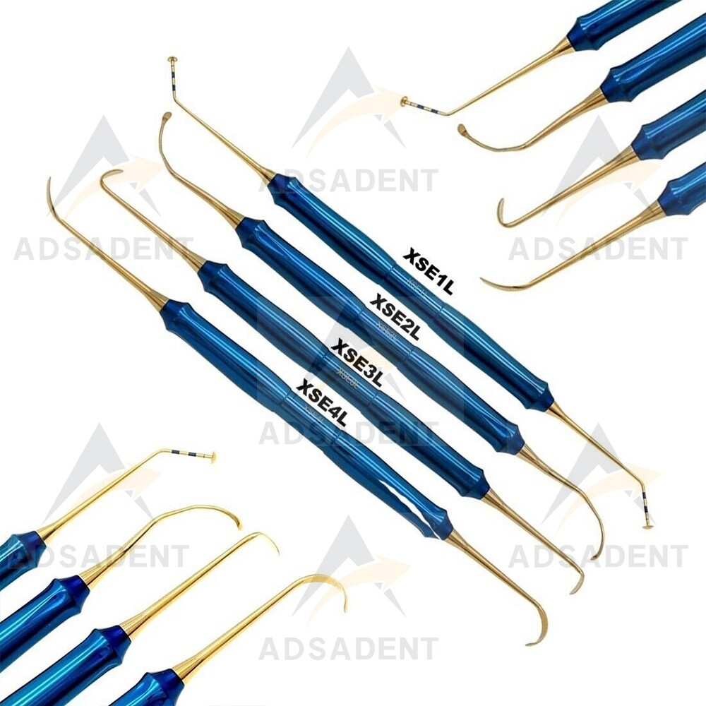 Set of 4 Sinus Lift Dental Elevation Implant Instruments Kit Set of 4 Sinus Lift Dental Elevation Implant Instruments Kit