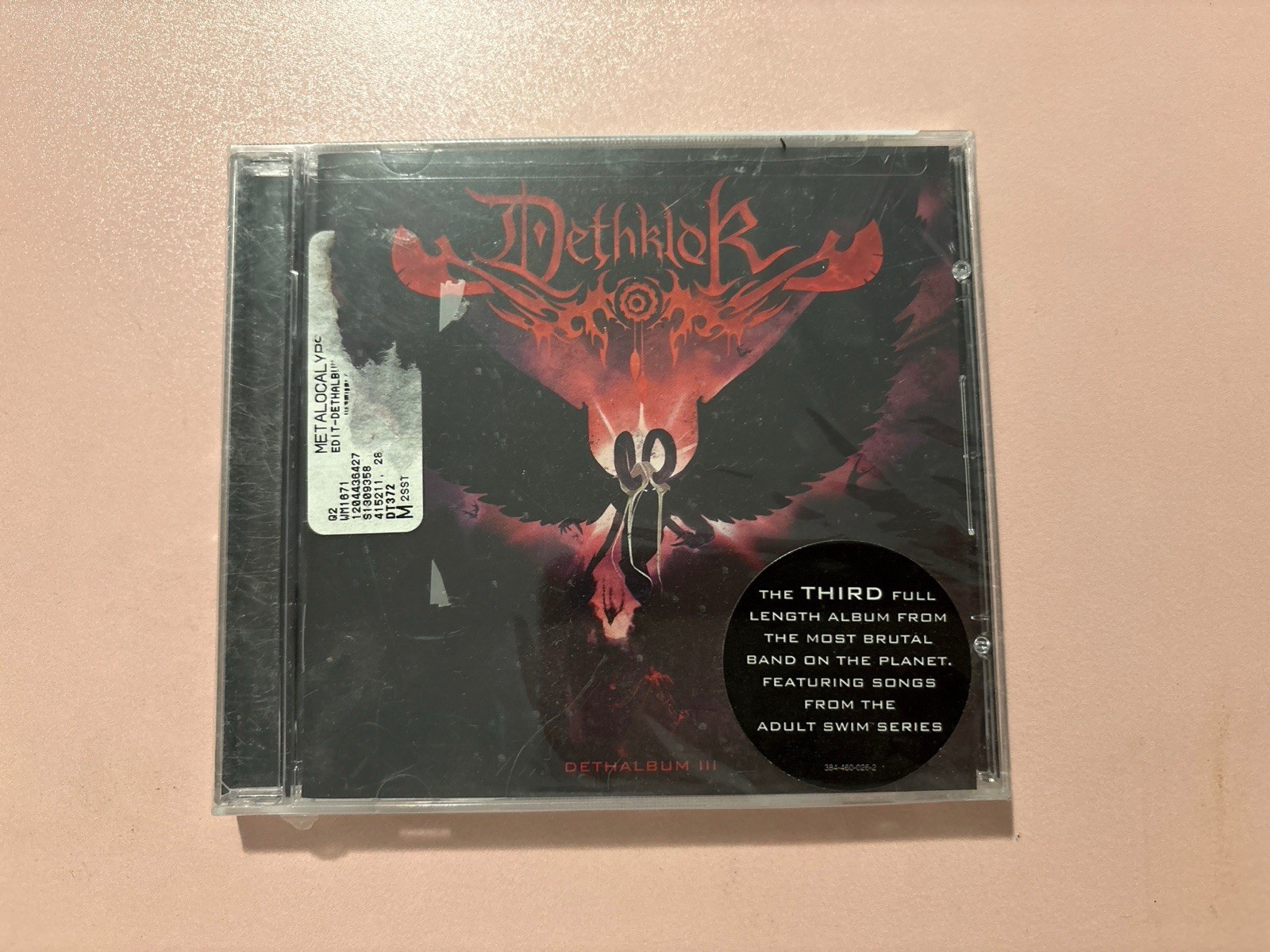 NEW SEALED Dethklok Dethalbum III CD Clean Edited Version Metalocalypse 2012 NEW SEALED Dethklok Dethalbum III CD Clean Edited Version Metalocalypse 2012