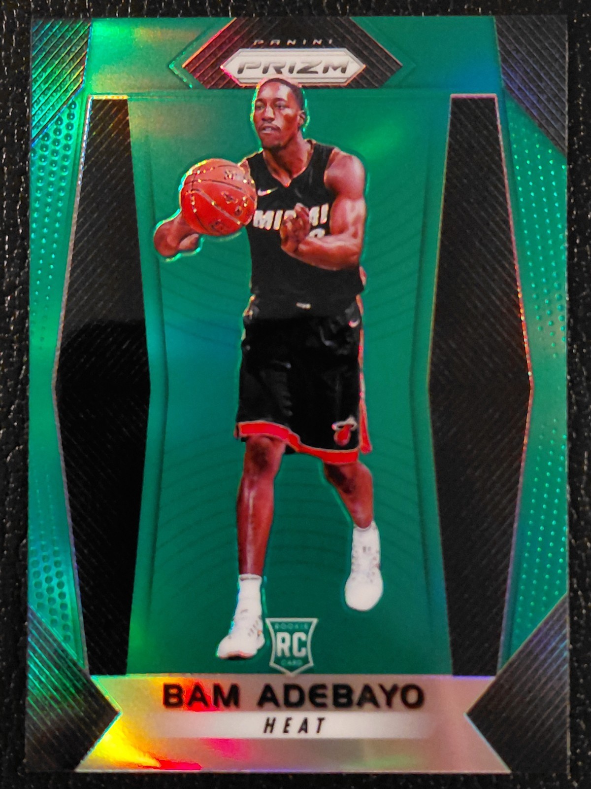 2017-18 Panini Prizm Bam Adebayo RC Rookie Green Prizm #51 2017-18 Panini Prizm Bam Adebayo RC Rookie Green Prizm #51
