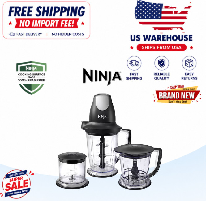 FREESHIPPING Authentic Ninja Master Prep Professional QB1004 NO IMPORT FEE