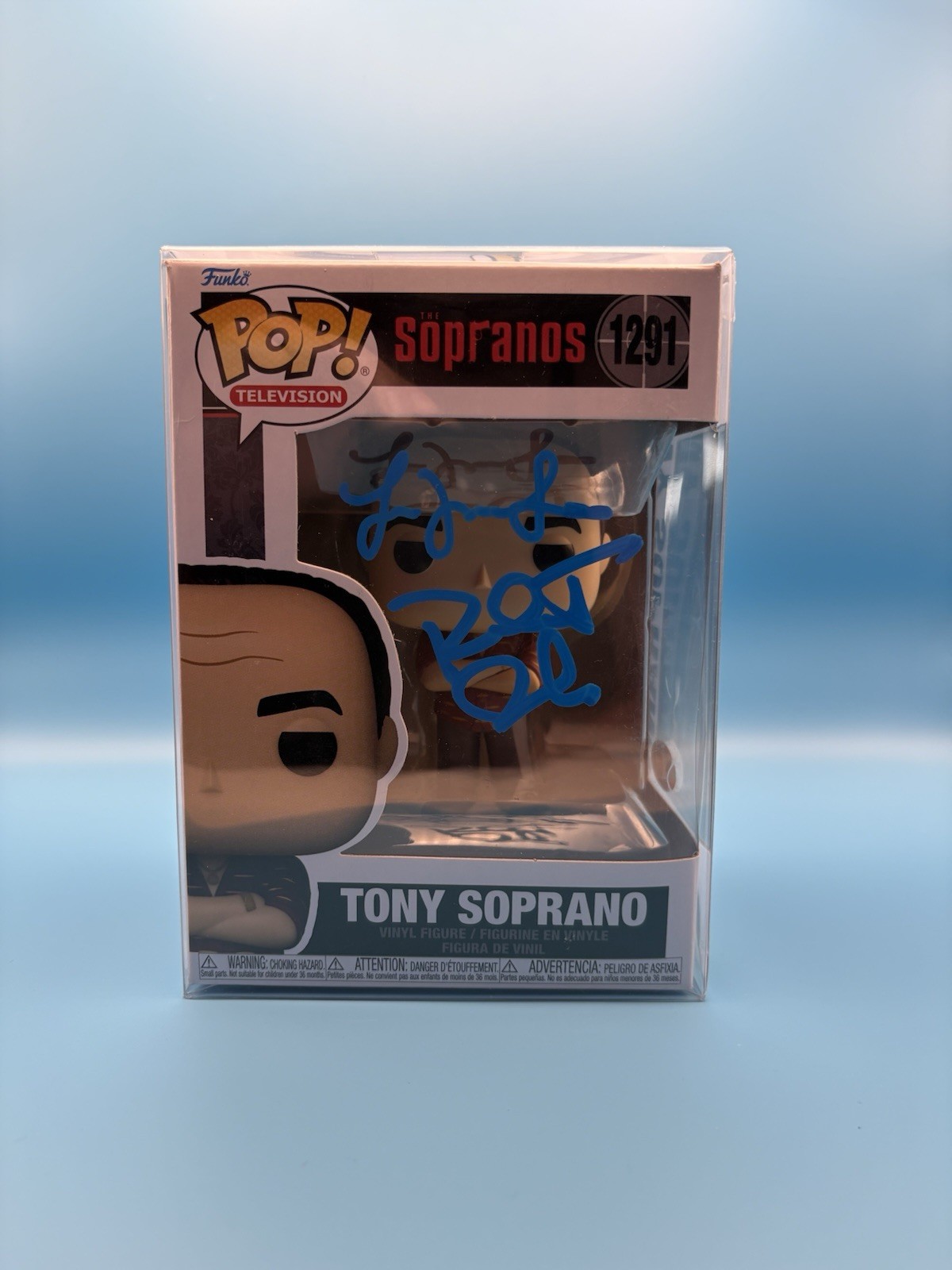 The Sopranos Tony Soprano #1291 Signed by Jamie-Lynn Sigler and Robert Iler The Sopranos Tony Soprano #1291 Signed by Jamie-Lynn Sigler and Robert Iler