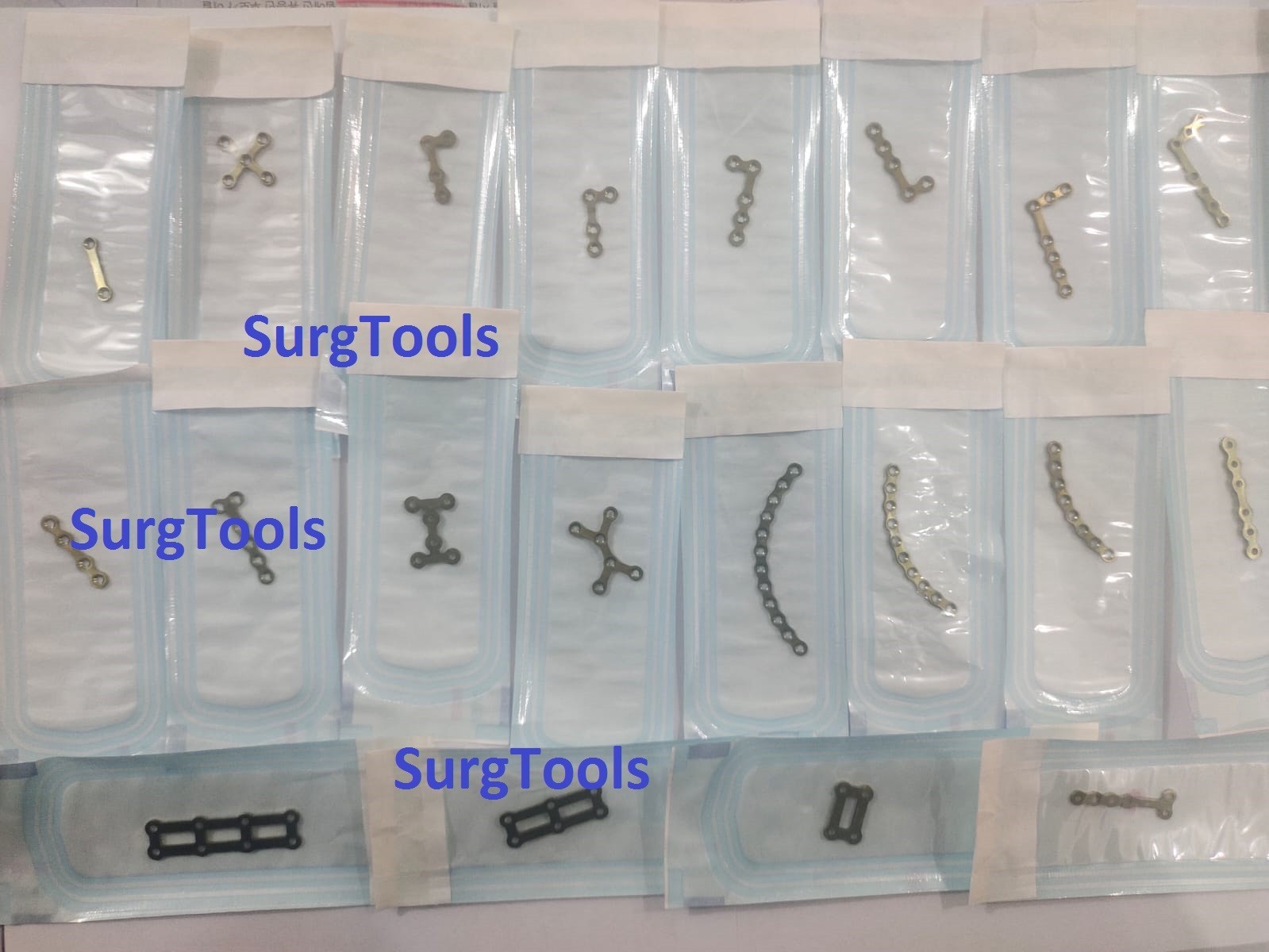 1.5 mm Maxillofacial Plate System Titanium