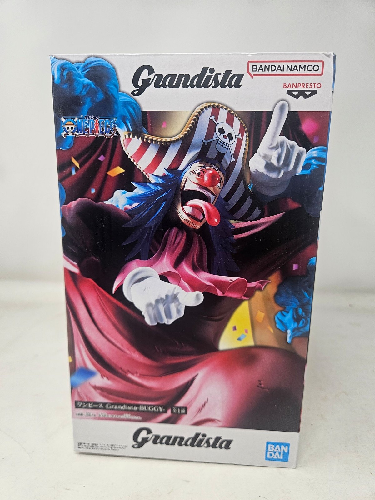 BANPRESTO One Piece Grandista Buggy Anime PVC Figure New Boxed US Seller