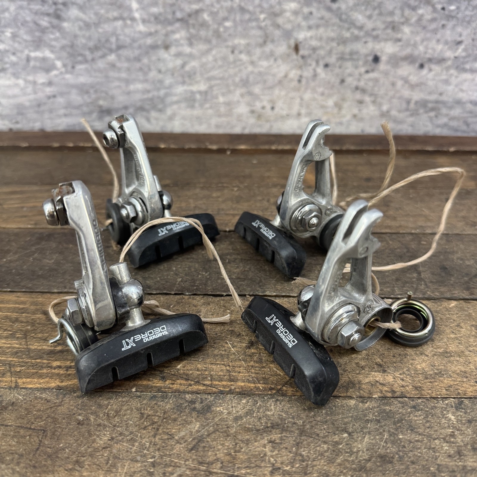 Vintage Shimano Deore XT BR-M732 Cantilever Brakes Silver 90s MTB Tour Canti