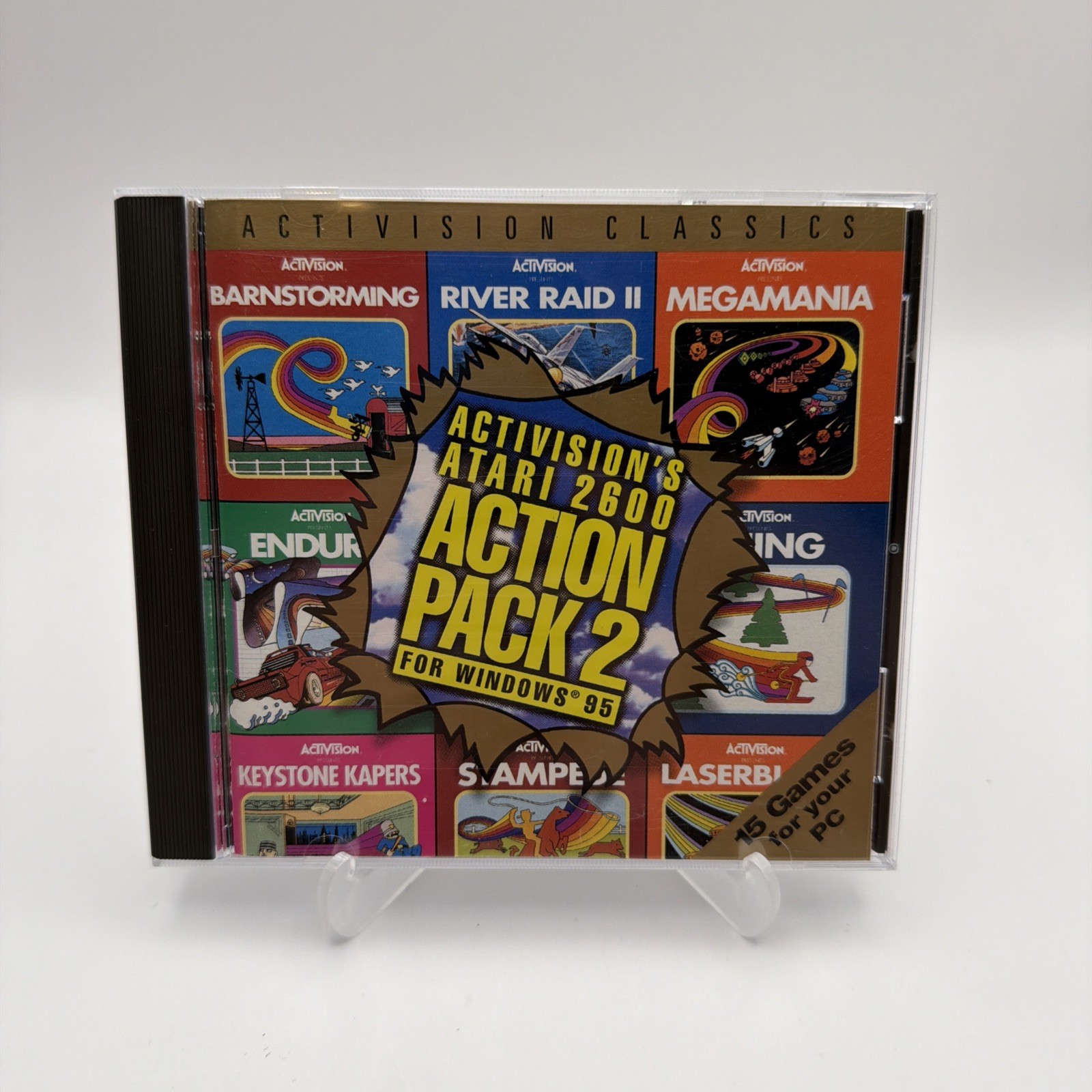 Vintage Activision\'s Atari 2600 Action Pack 2 (CD ROM, 1995)