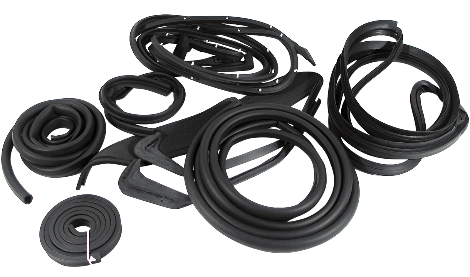 Corvette C1 Weatherstrip Kit Body 16 Piece 1961-1962