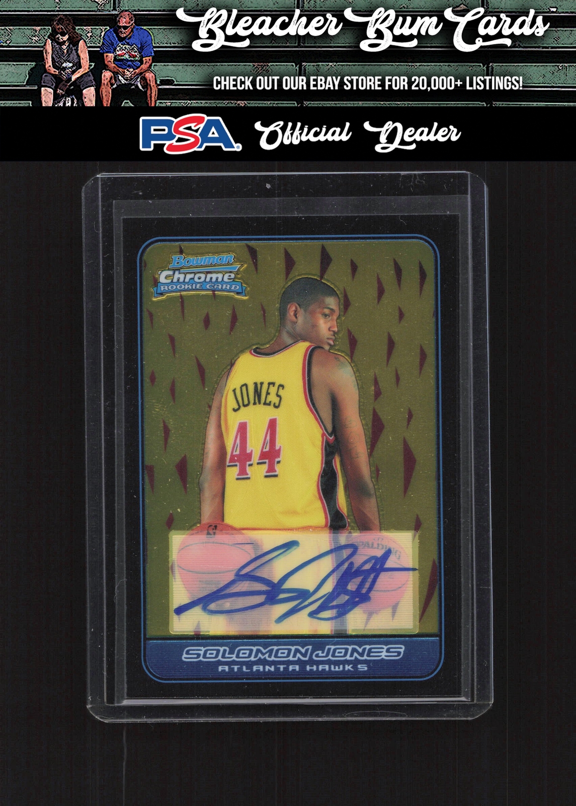2006-07 Bowman Chrome 149 Solomon Jones Autograph Rookie 2006-07 Bowman Chrome 149 Solomon Jones Autograph Rookie