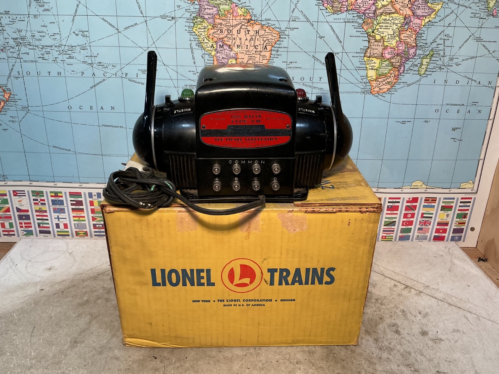 Type VW Lionel Transformer Trainmaster Multi Control