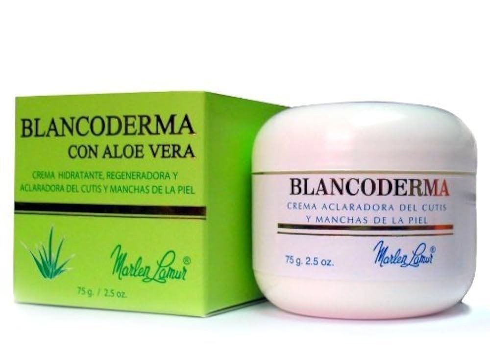 2 x Blancoderma - Aloe Vera Moisturizing Regenerating and Skin Cream 2.5oz New