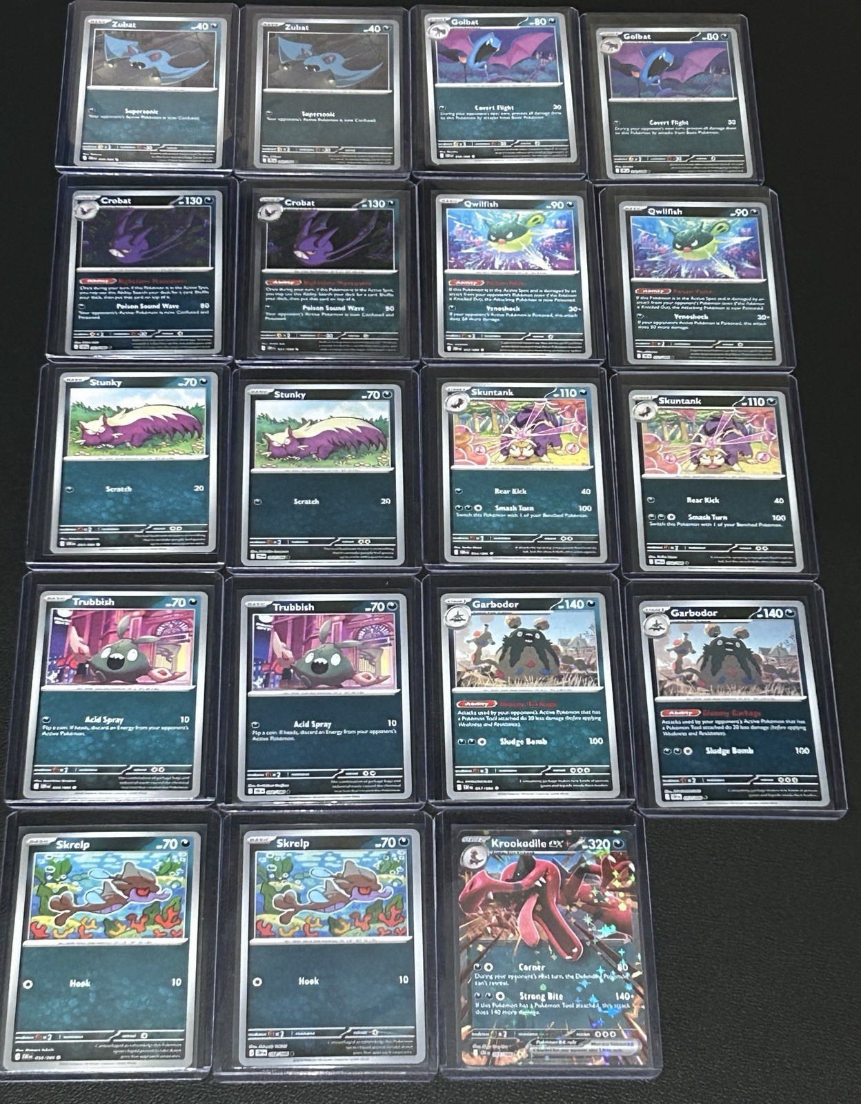 New Pokemon Chaos Rising Master Base Set 100% Complete (162) Holo, Reverse & EXs New Pokemon Chaos Rising Master Base Set 100% Complete (162) Holo, Reverse & EXs