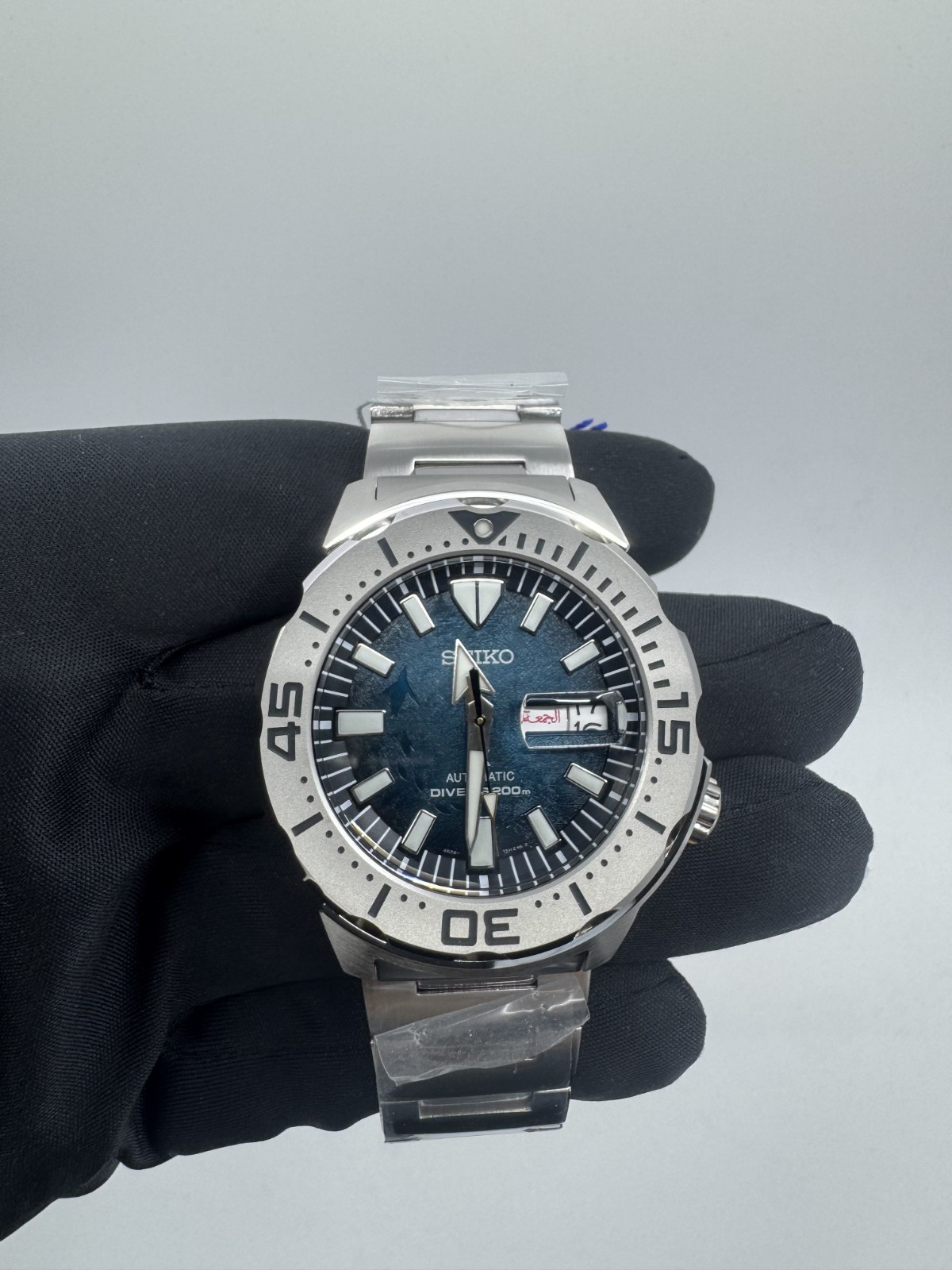 Seiko Prospex Save The Ocean Frost Monster SE 42.4 MM Automatic Watch SRPG57K1