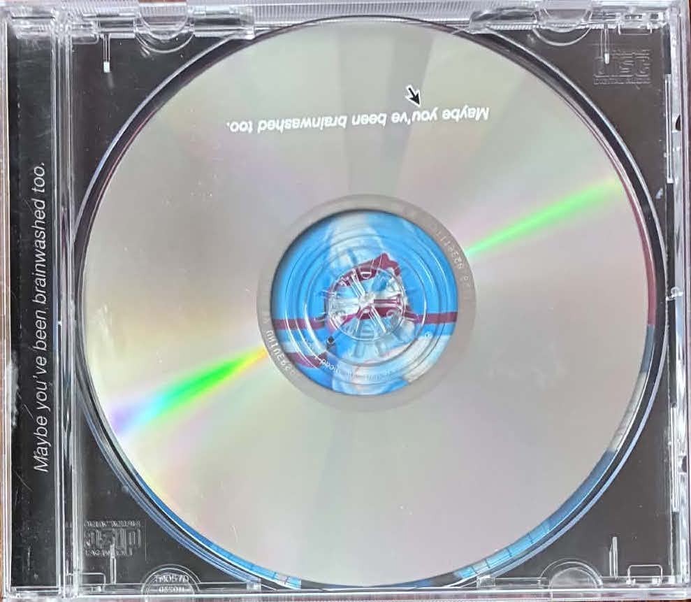 THE NEW RADICALS - YOU\'VE BEEN BRANWASHED TOO Front artwork missing THE NEW RADICALS - YOU\'VE BEEN BRANWASHED TOO Front artwork missing