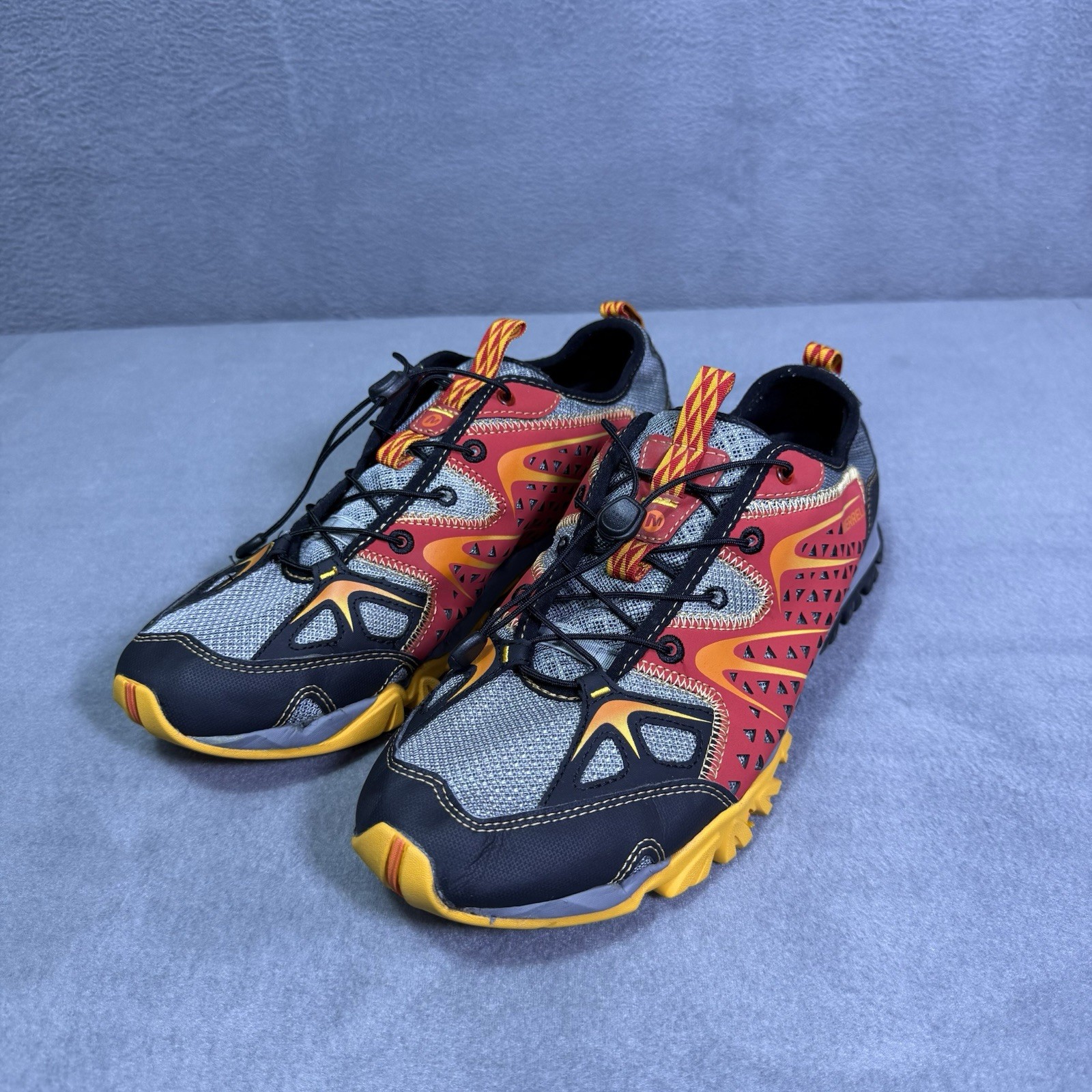 Merrell All Out Blaze Aero Sport Shoes Mens 10 Bright Red Hiking Water J35405 Merrell All Out Blaze Aero Sport Shoes Mens 10 Bright Red Hiking Water J35405