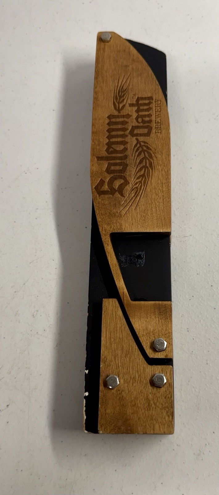 Solemn Oath Brewery Wooden Beer Tap Handle 11\ Solemn Oath Brewery Wooden Beer Tap Handle 11\