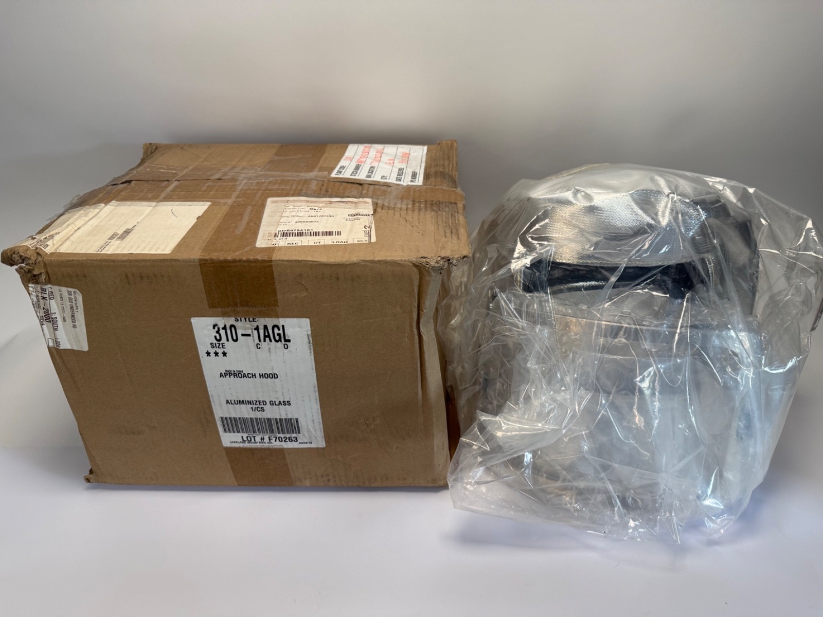 Lakeland 310-1AGL Aluminized Heat Resistant Approach Hood 3101AGL