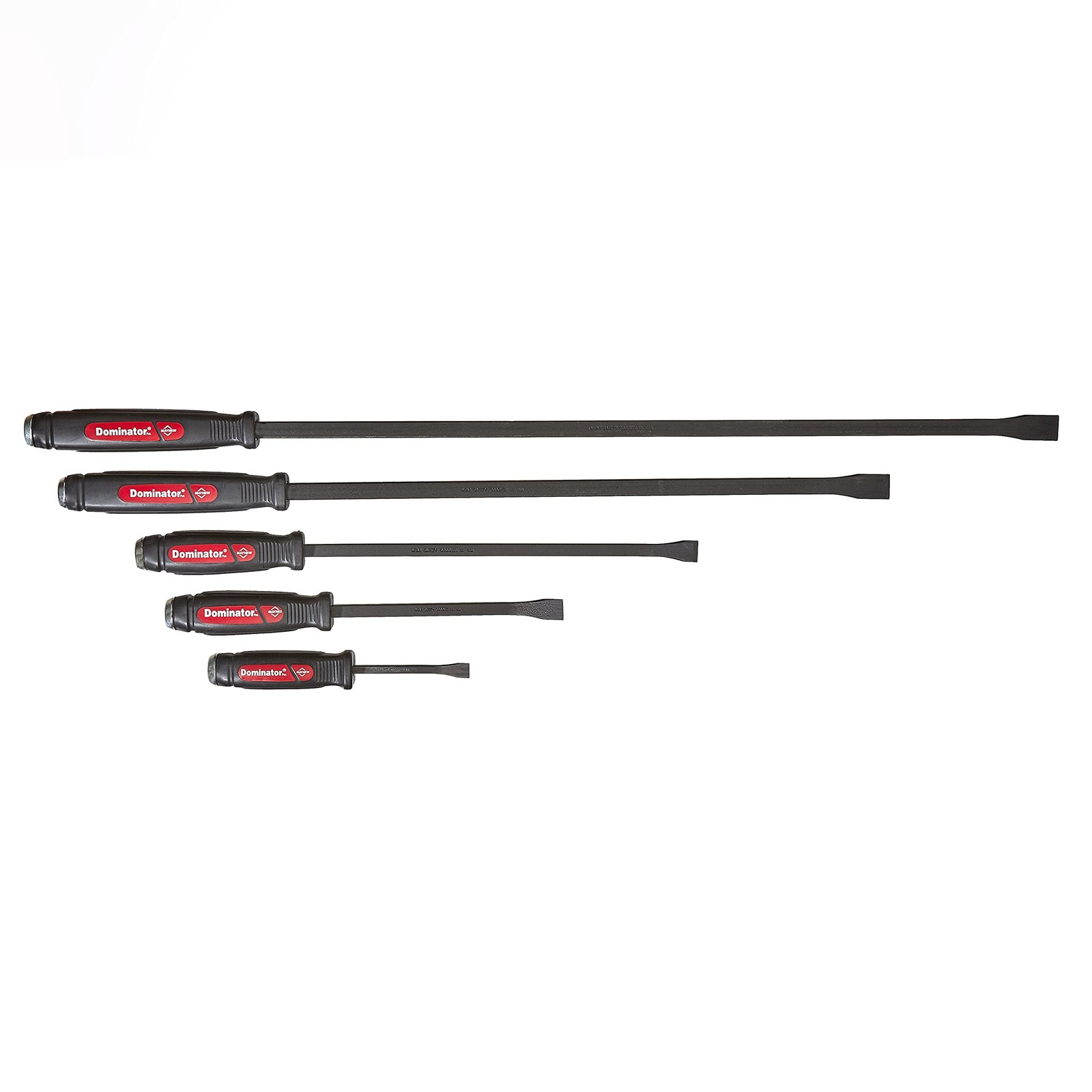 Mayhew Tools 61366 Dominator Pry Bar Set, 5-Piece Curved, Black Oxide Finish Mayhew Tools 61366 Dominator Pry Bar Set, 5-Piece Curved, Black Oxide Finish