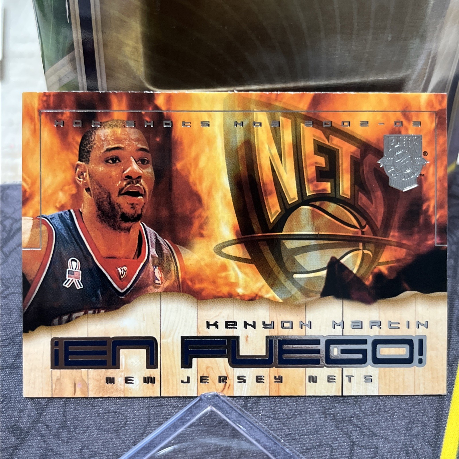 2002-03 Fleer Ien Fuego Kenyon Martin New Jersey Nets Basketball Card #10