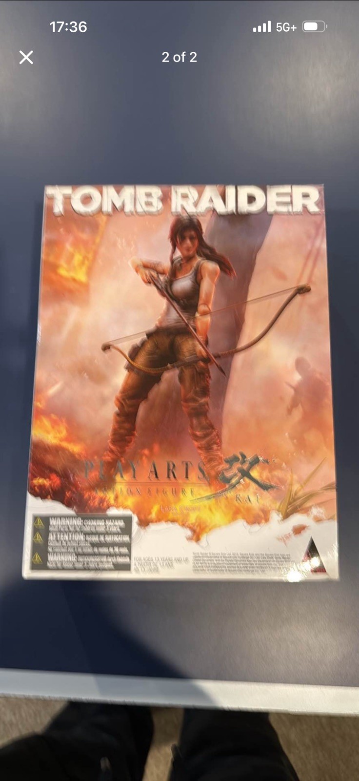 Play Arts Kai Action Figure TOMB RAIDER Lara Croft (NEW) Play Arts Kai Action Figure TOMB RAIDER Lara Croft (NEW)