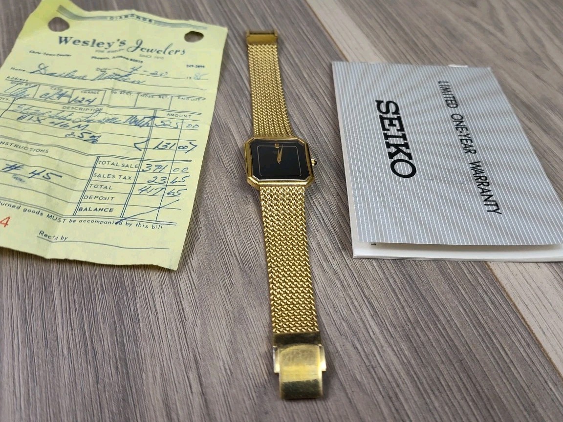 SEIKO LASELLE 6020-5349 Watch With Paperwork Vintage Collectors SEIKO LASELLE 6020-5349 Watch With Paperwork Vintage Collectors