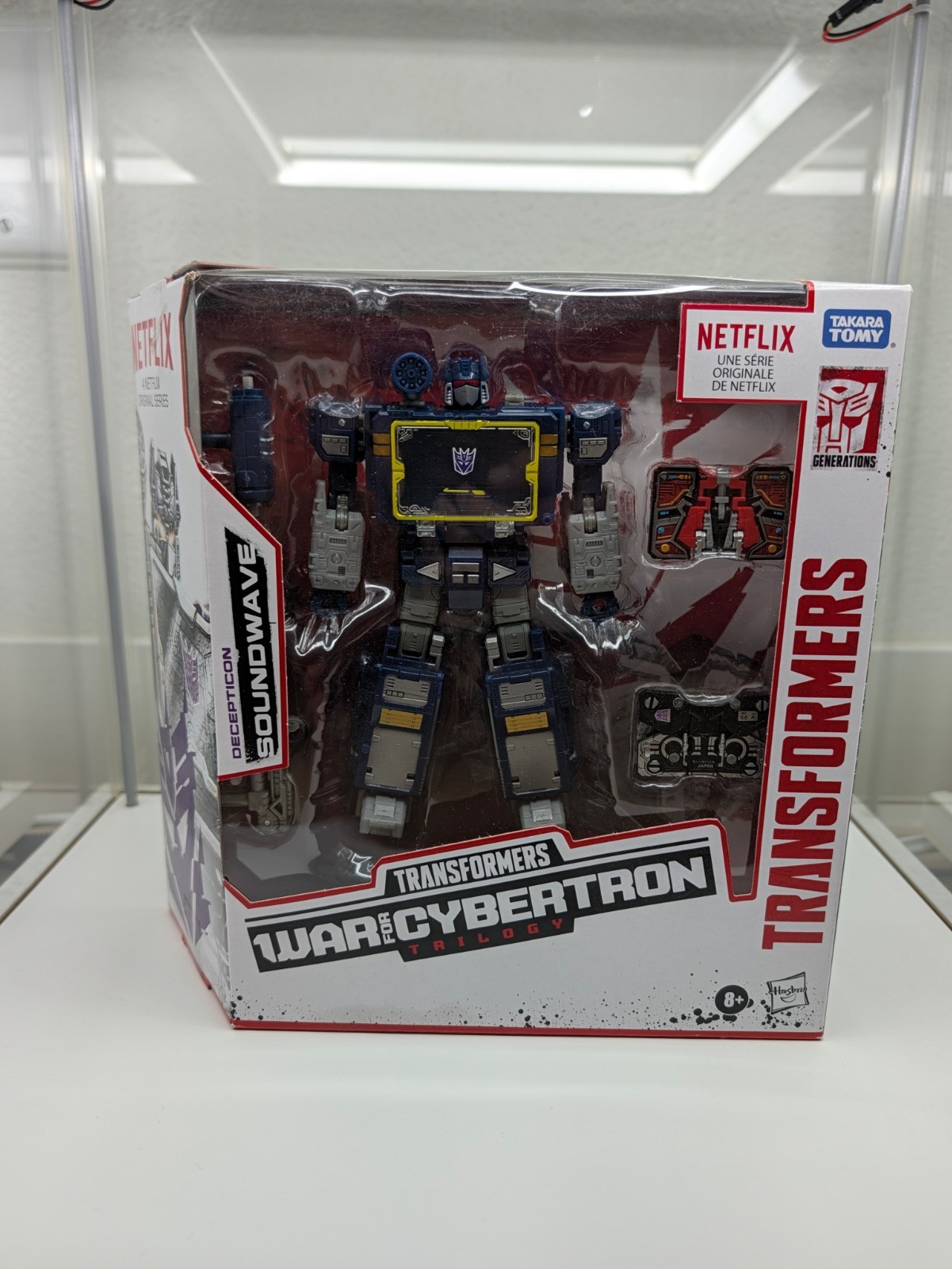 Transformers War For Cybertron Netflix Soundwave Ravage Laserbeak NEW/UNOPENED