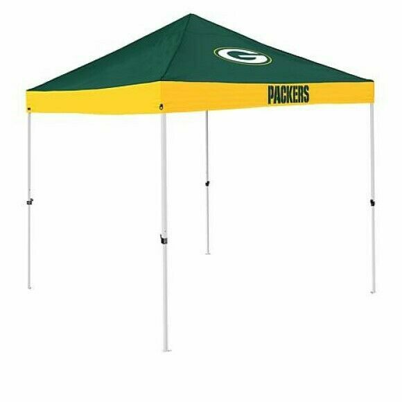 LOGO BRANDS NFL ECONOMY 9FTx9FT CANOPY EZ-UP TENT, CHOOSE TEAM LOGO BRANDS NFL ECONOMY 9FTx9FT CANOPY EZ-UP TENT, CHOOSE TEAM