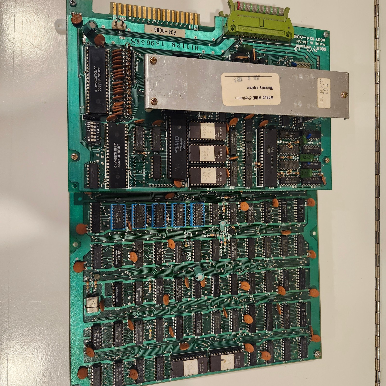 Sega/Gremlin FROGGER arcade machine video game board set. Tested & working. Sega/Gremlin FROGGER arcade machine video game board set. Tested & working.