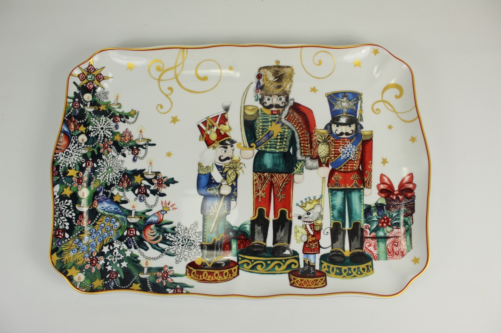 Williams Sonoma ’Twas the Night Before Christmas Nutcracker Platter 18” x 12.5”