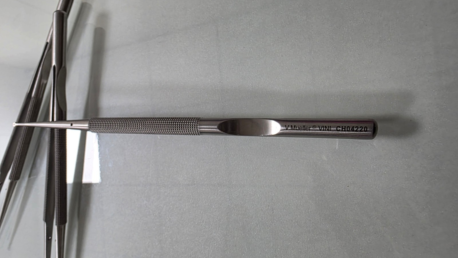 Lot of 3 V. Mueller CH04220 Delicate Touch Micro Forceps Straight Spring Handle