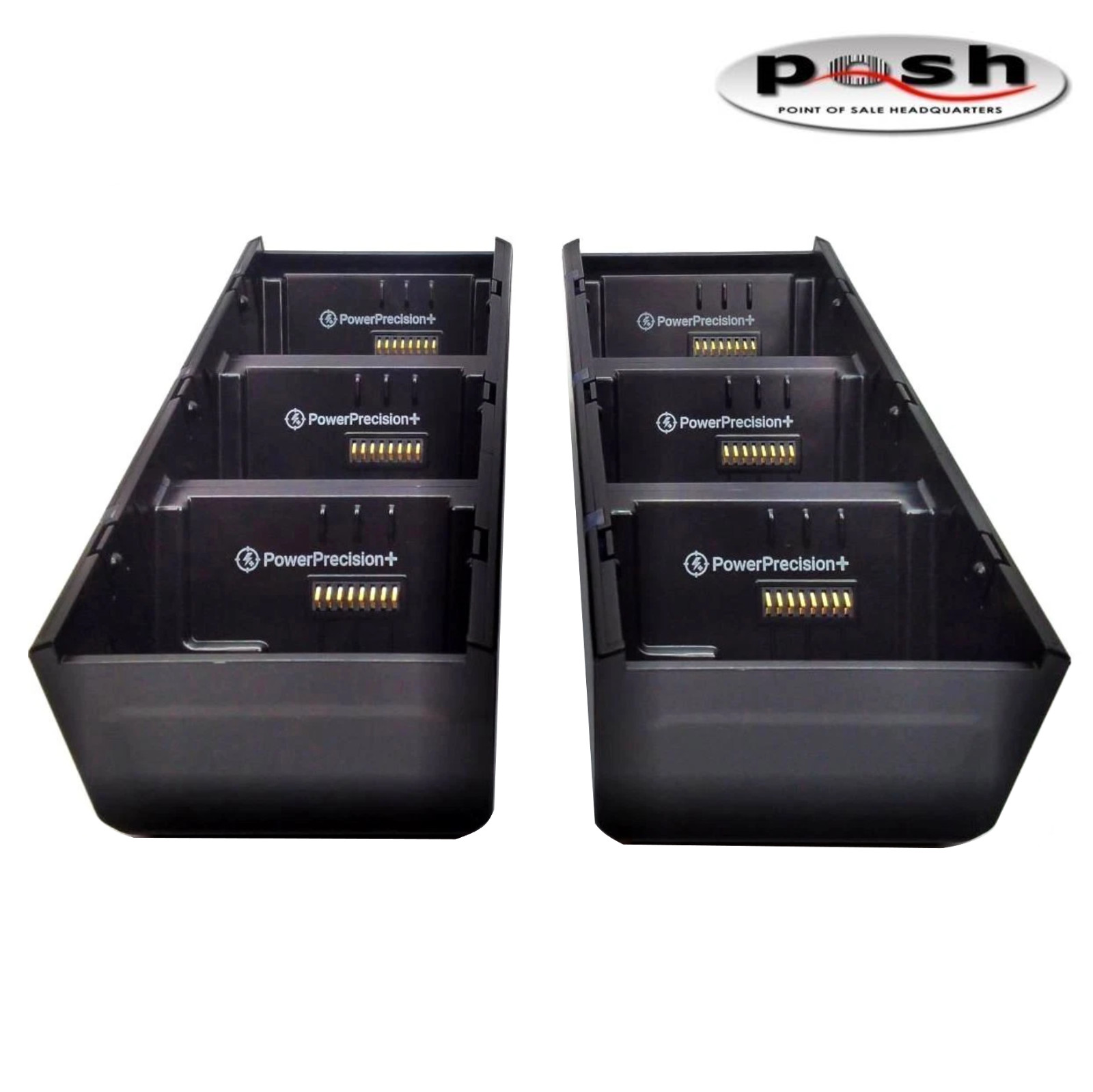 Zebra SAC-MPP-6BCHUS1-01 6-Slot Battery Charger ZQ600 QLn ZQ500 Series