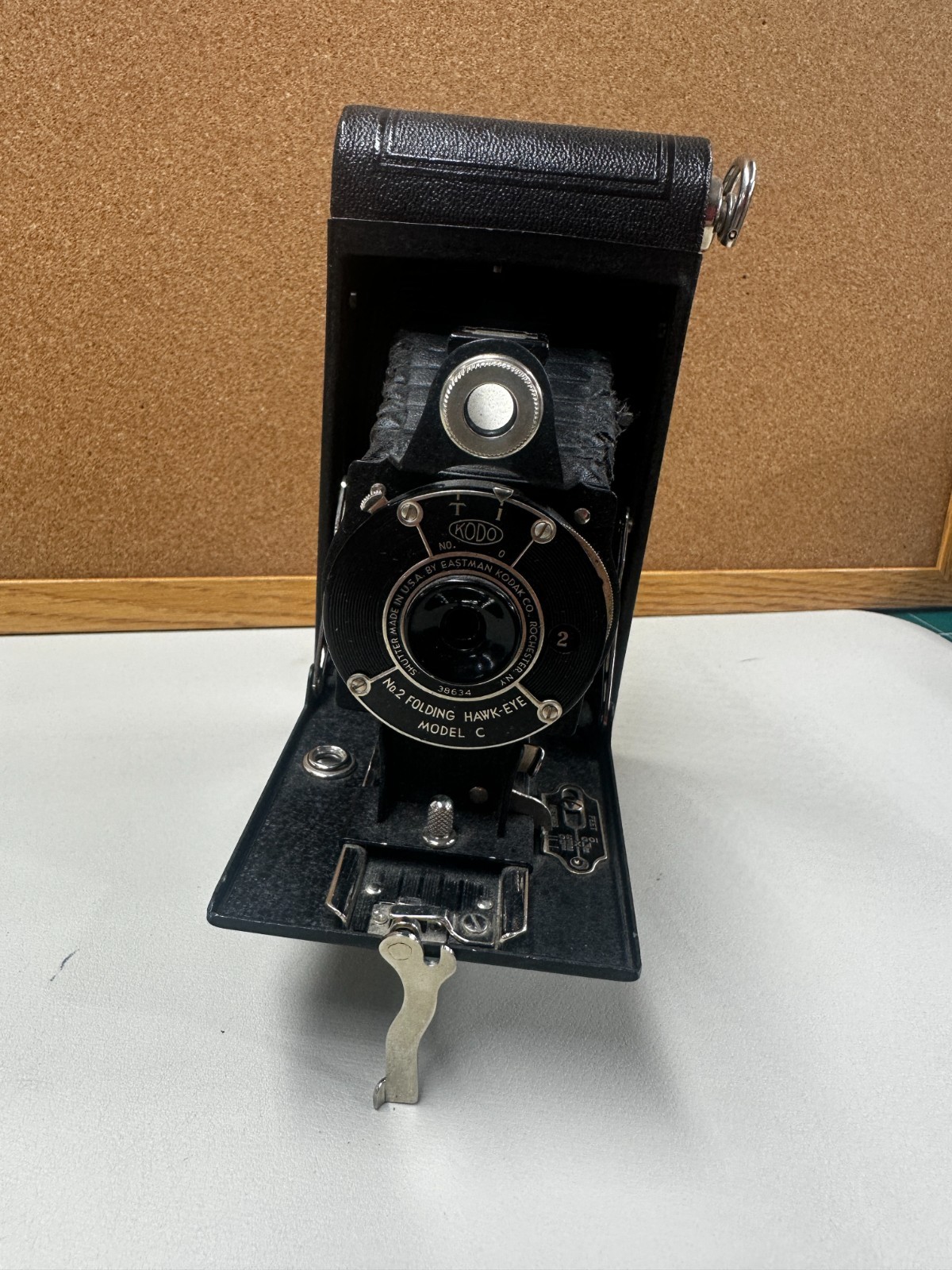 Antique 1920s Eastman Kodak No. 2 Folding Cartridge Hawk-Eye Model C Camera – Ko Antique 1920s Eastman Kodak No. 2 Folding Cartridge Hawk-Eye Model C Camera – Ko