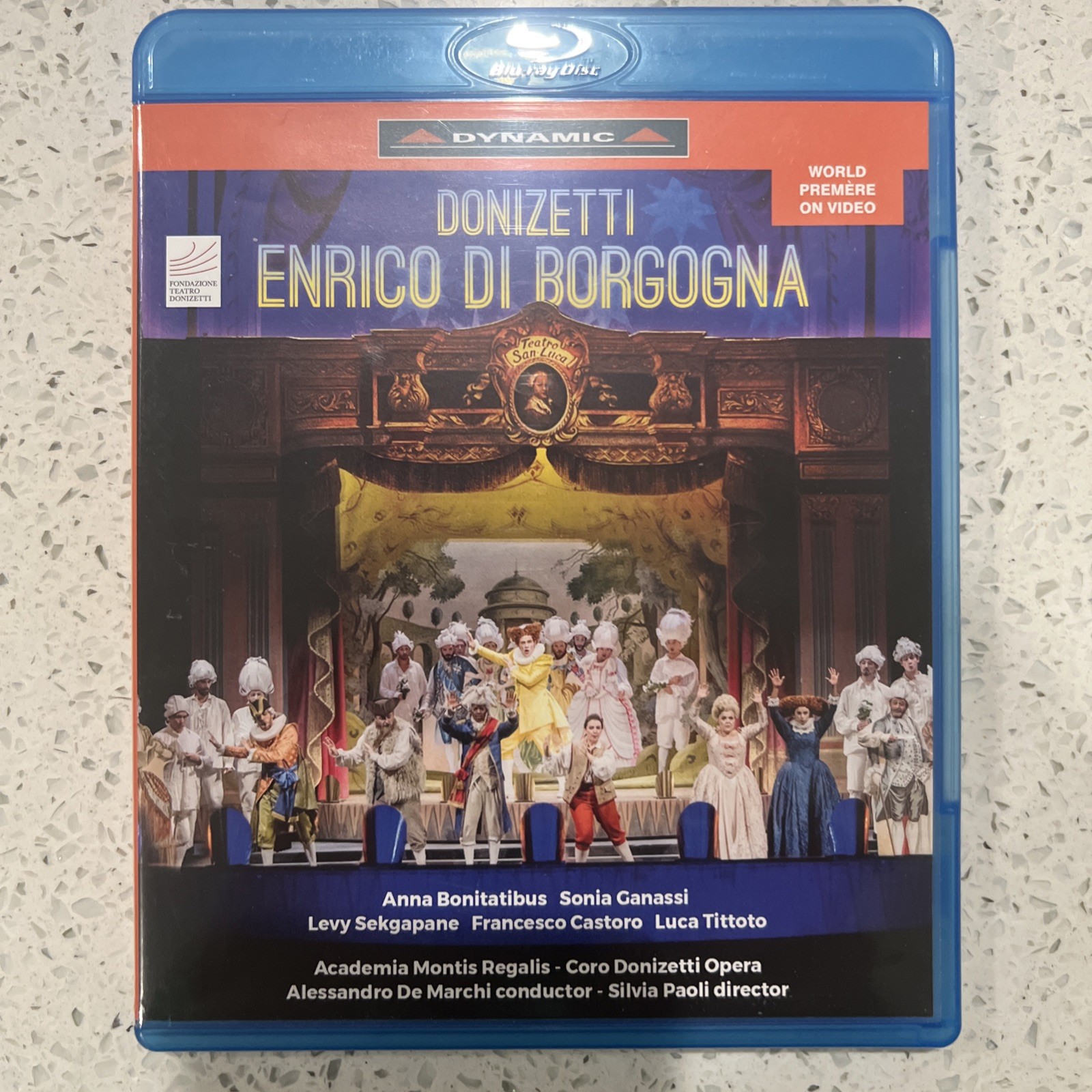 Enrico Di Borgogna (Blu-ray) MINT Enrico Di Borgogna (Blu-ray) MINT