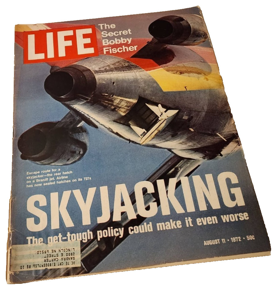 August 11, 1972 LIFE Magazine Skyjacking 70s advertising ads  Aug 8 10