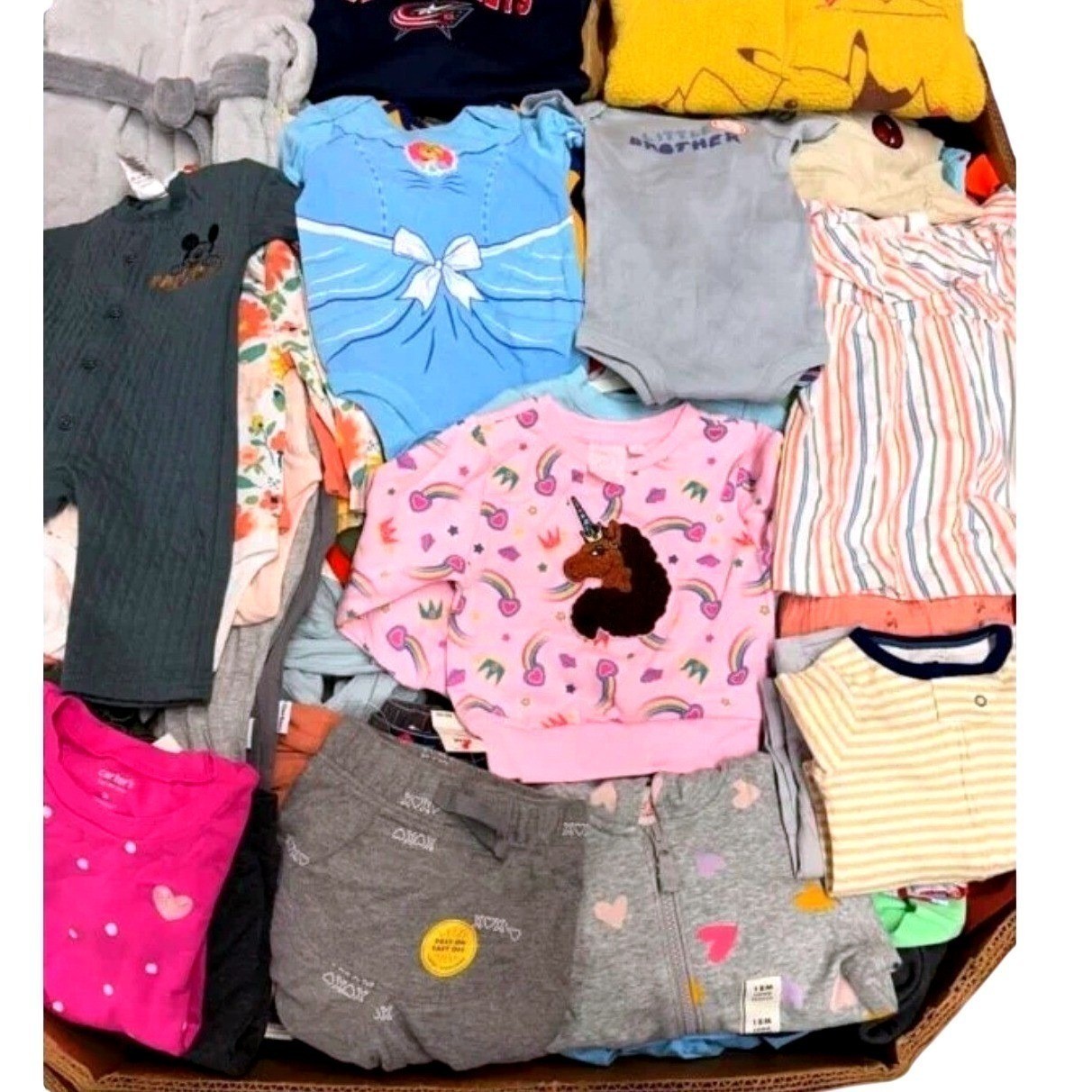 EUC Huge Assorted Lot Bundle Baby Girl Fall/Winter Clothing 15 Pc Sz 18-24Month