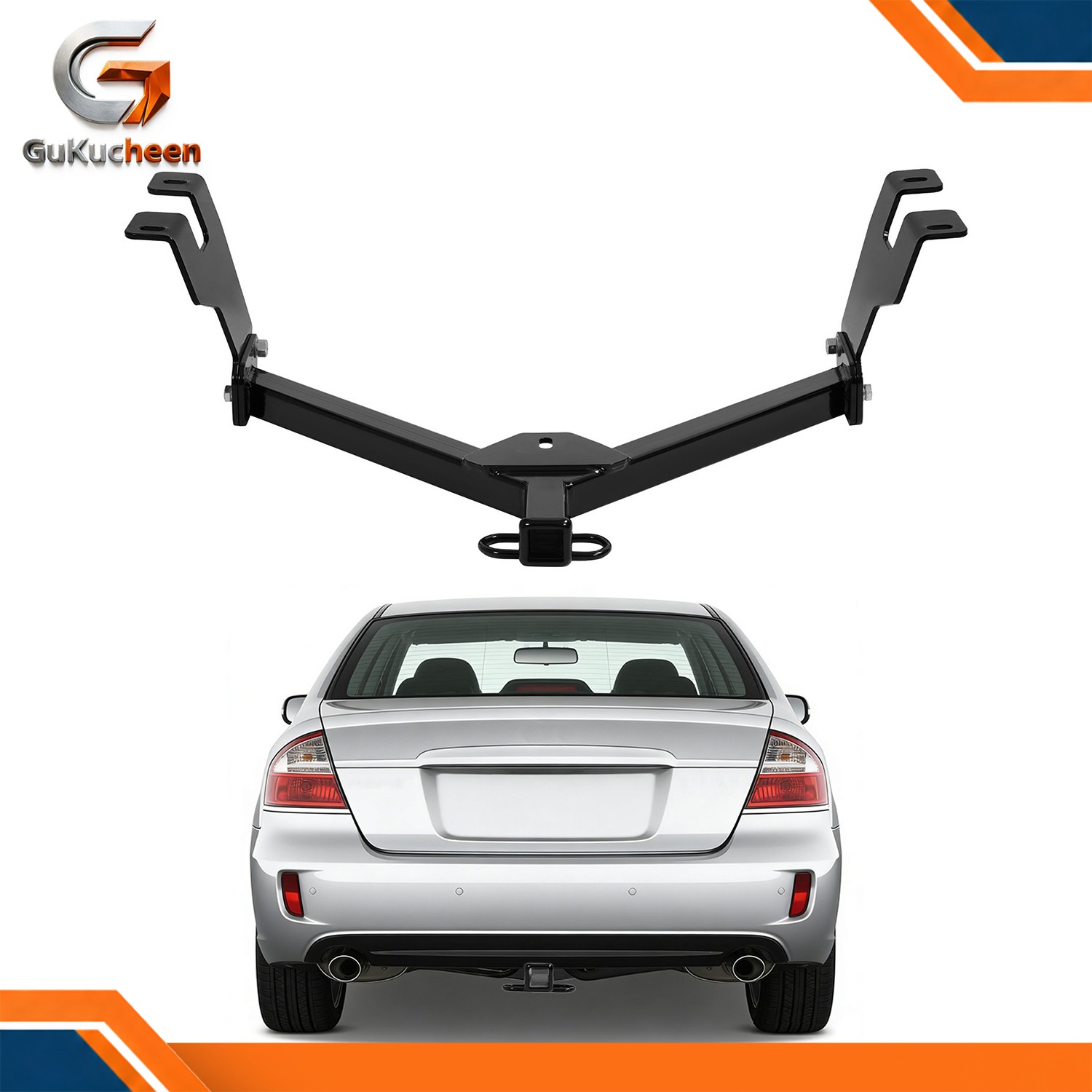 Class 2 Trailer Towing Hitch 1.25 Inch Receiver For Subaru Legacy/Outback 05-09